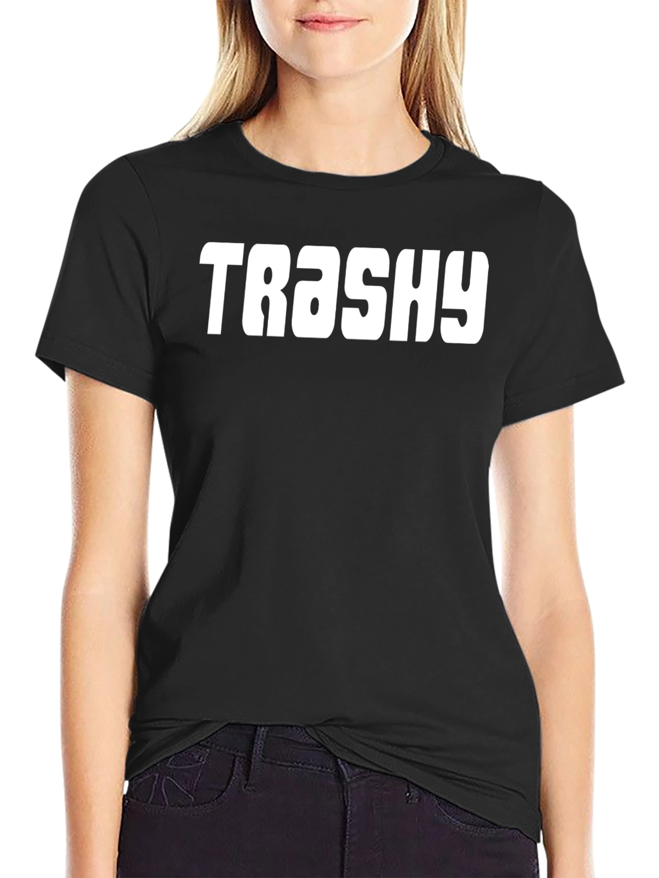 Trashy Graphic Tee - Bold Statement T-Shirt