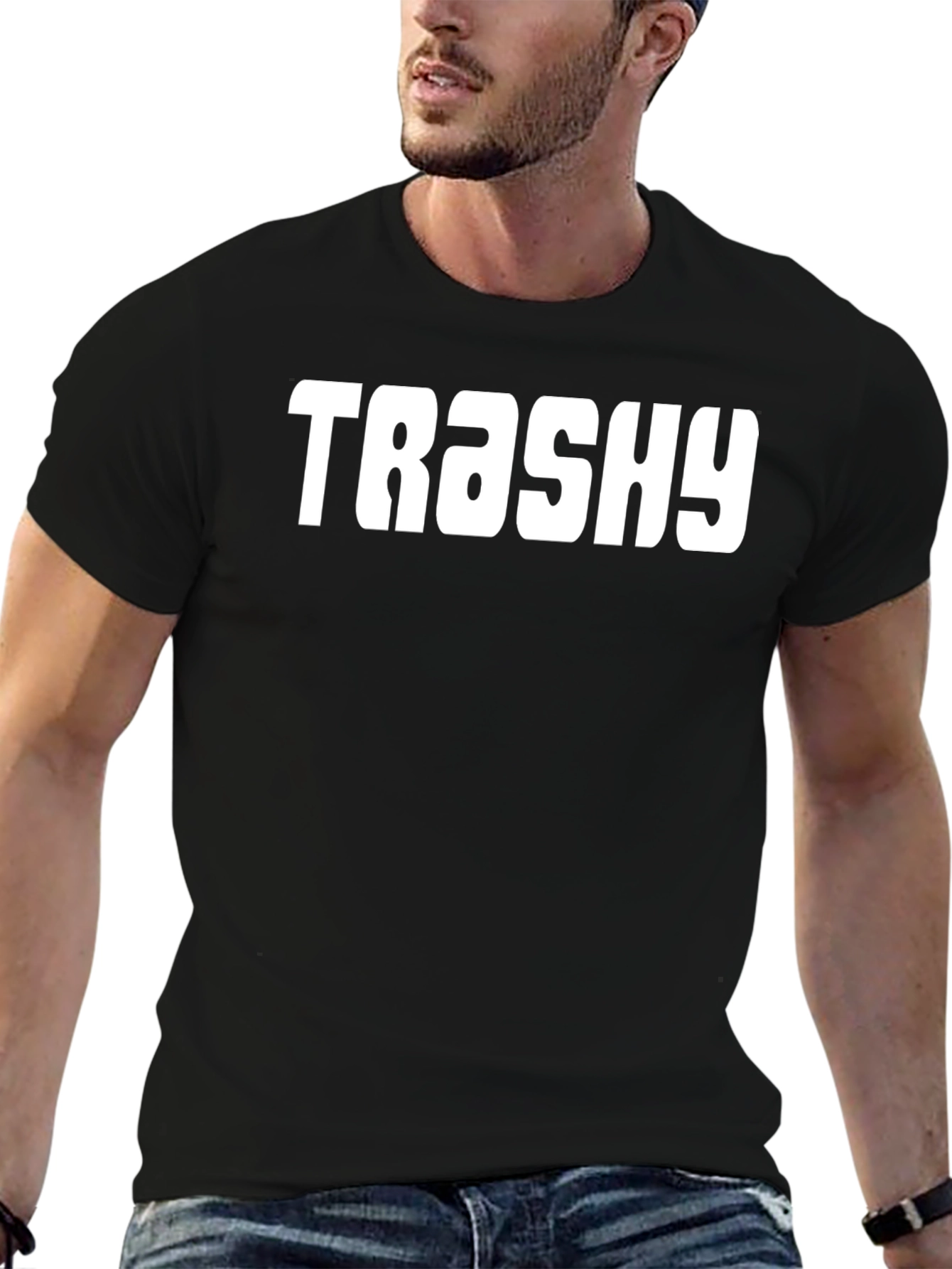 Trashy Graphic Tee - Bold Statement T-Shirt