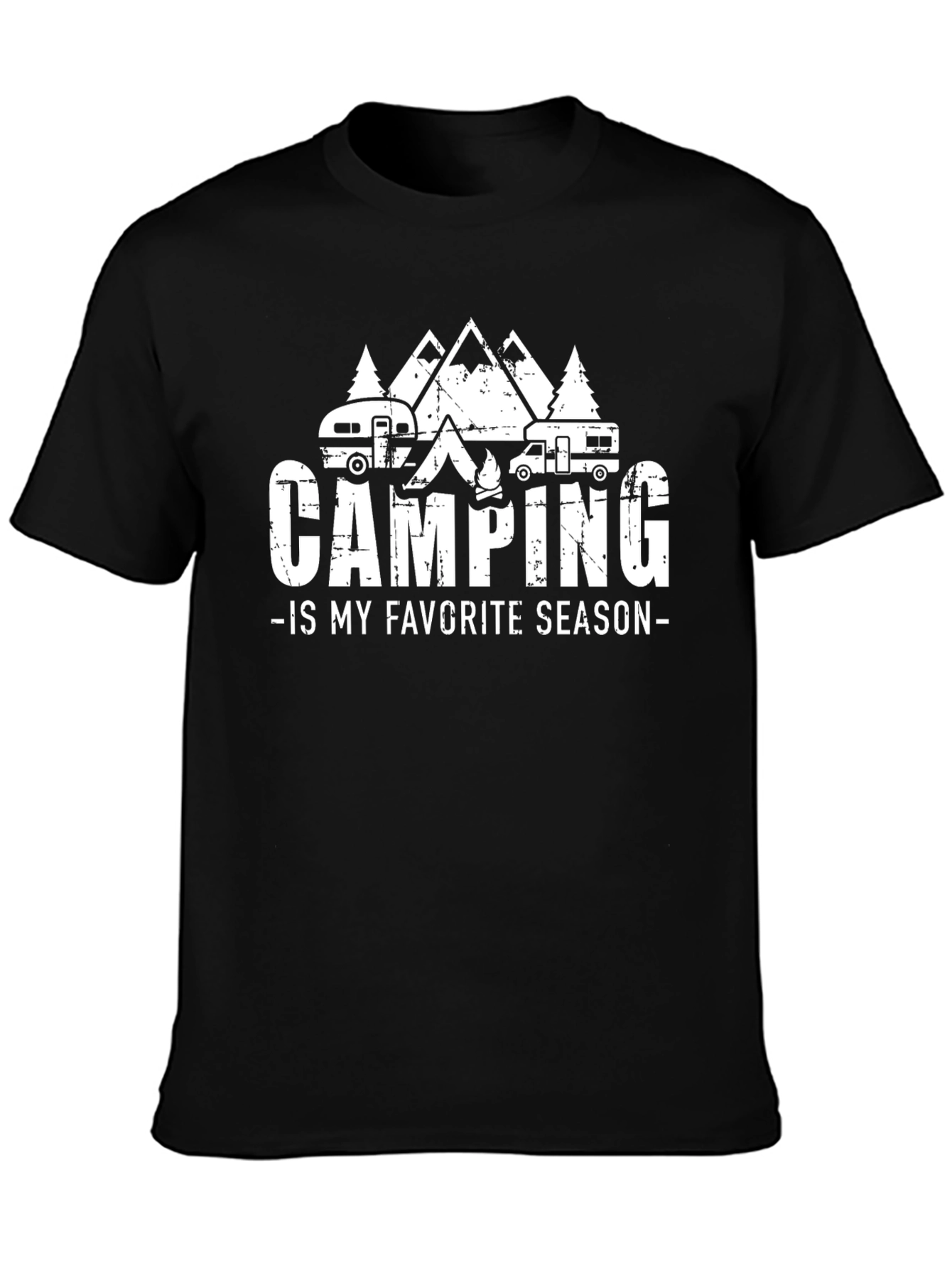 Camping Is My Favorite Season Graphic Tee