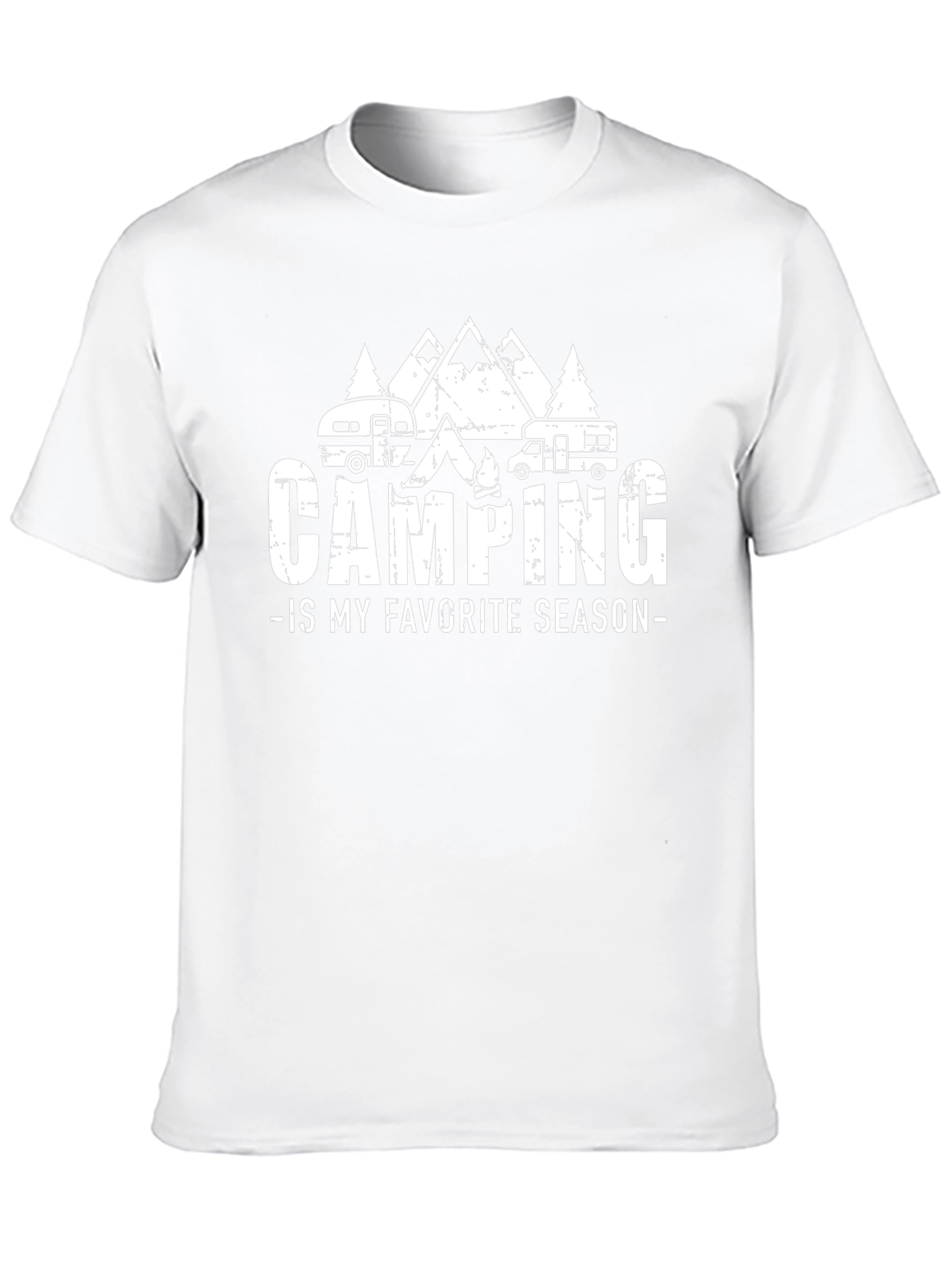 Camping Is My Favorite Season Graphic Tee