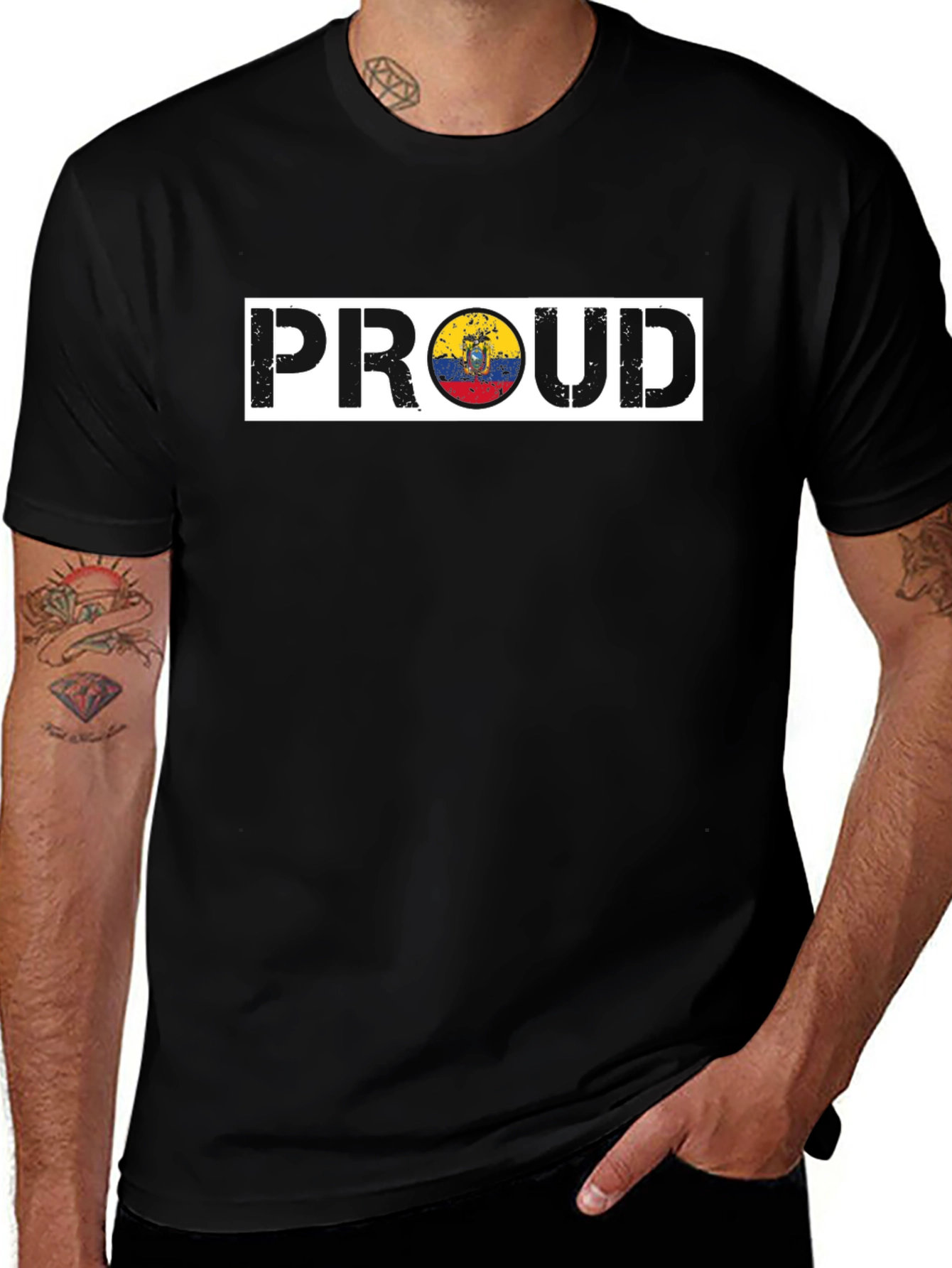 Proud Ecuador Flag T-Shirt