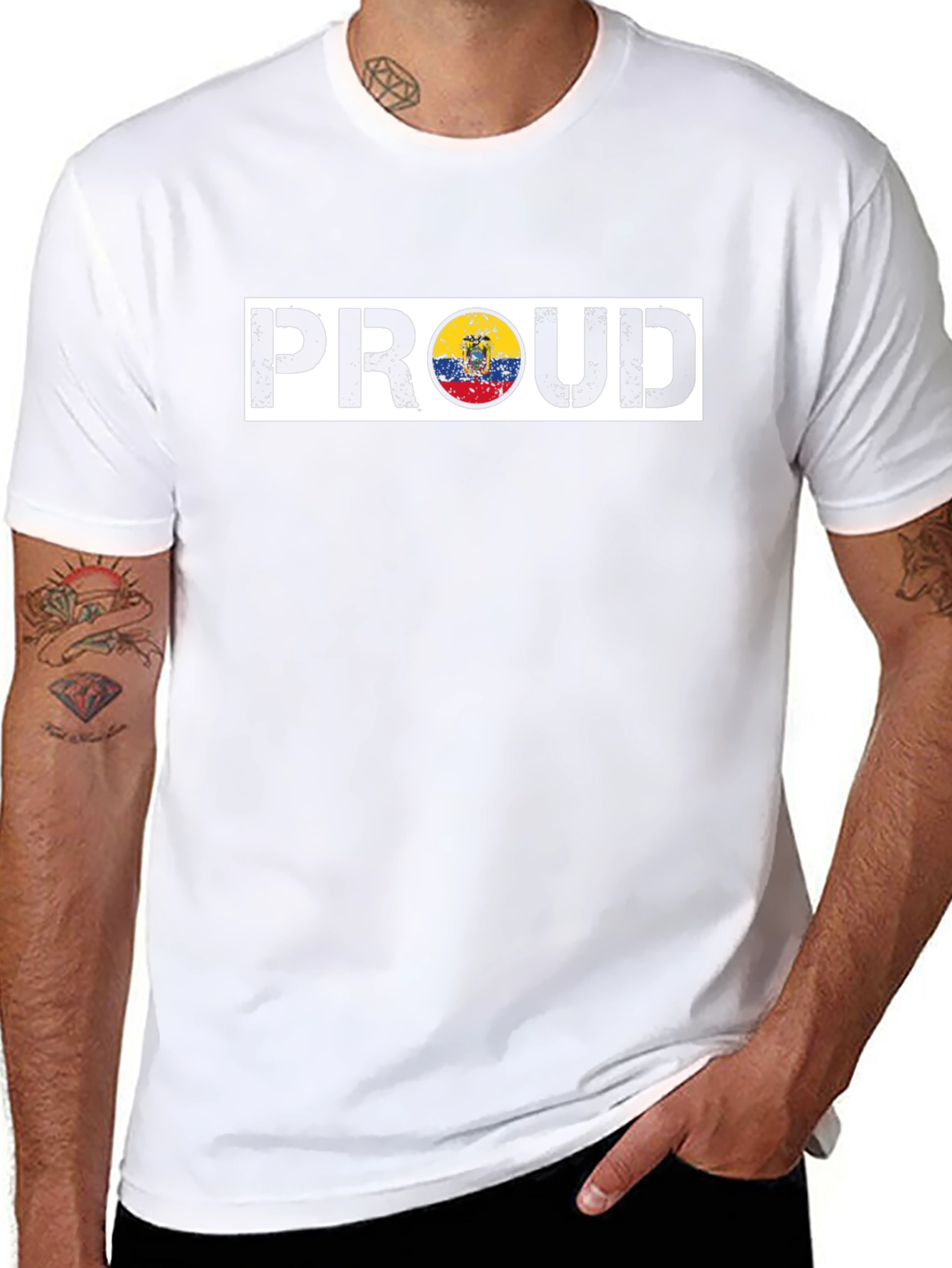 Proud Ecuador Flag T-Shirt