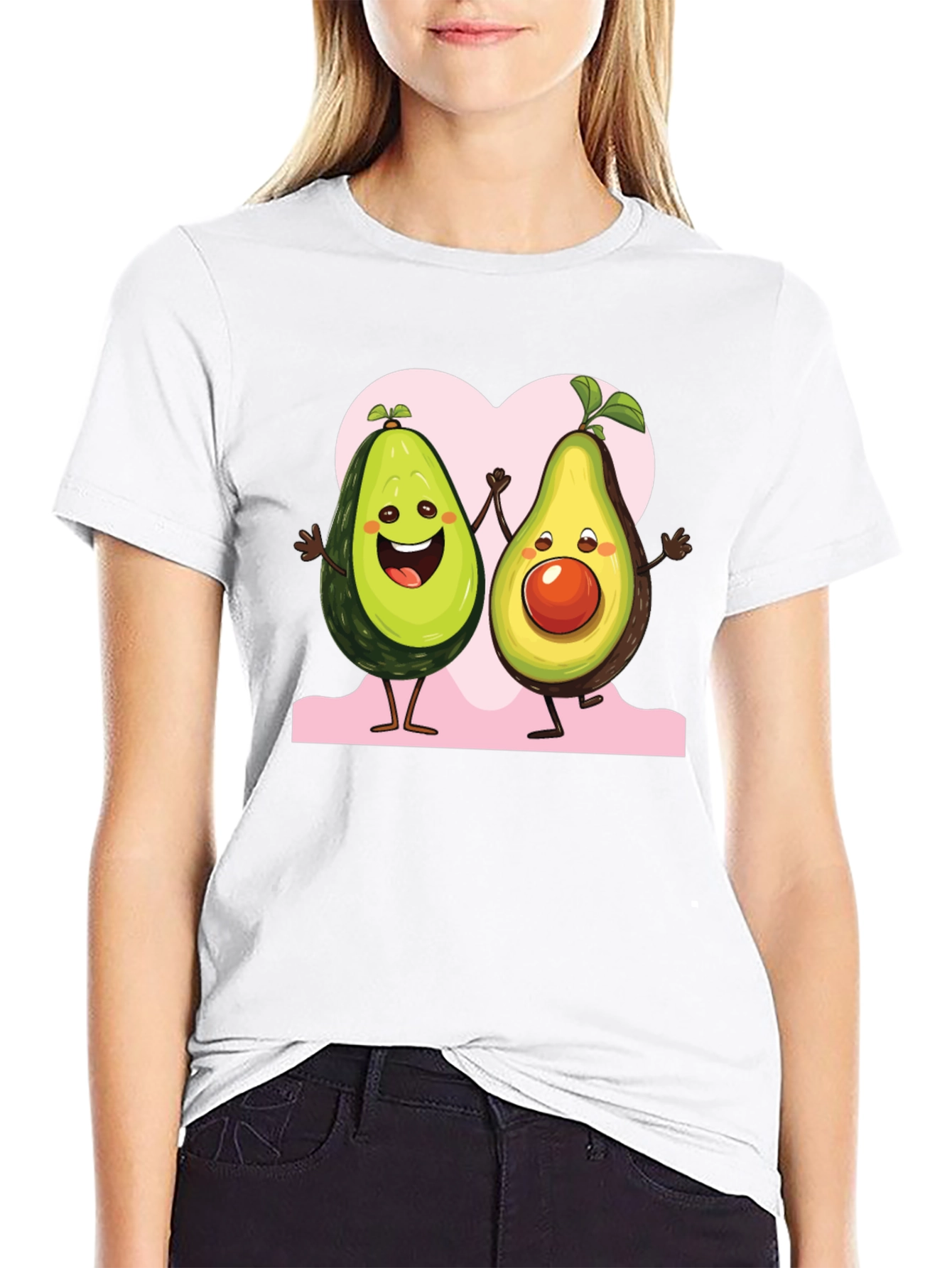 Avocado Love Graphic Tee - Cute & Trendy