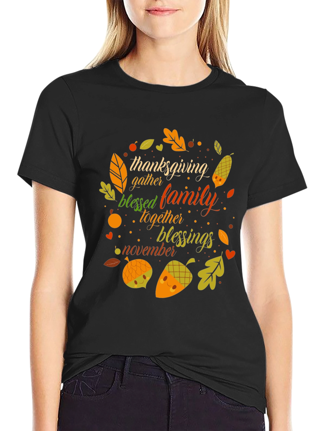Thanksgiving Family Blessings T-Shirt