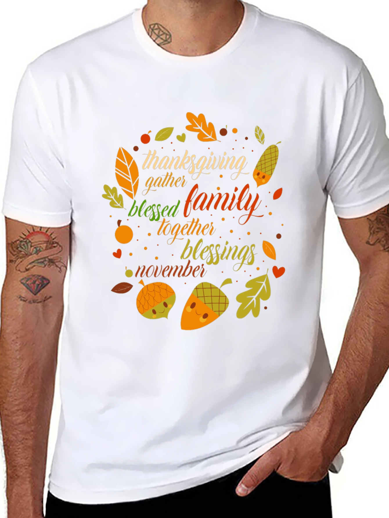 Thanksgiving Family Blessings T-Shirt