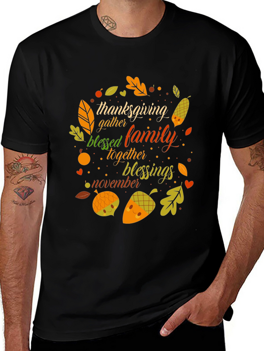 Thanksgiving Family Blessings T-Shirt