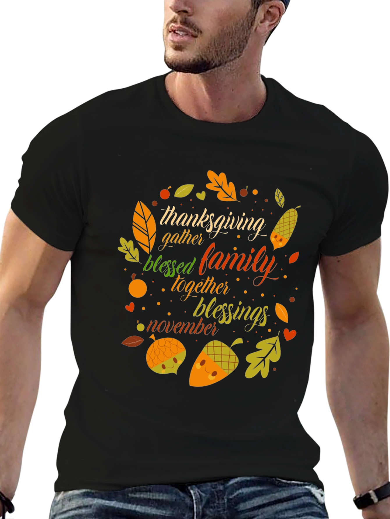 Thanksgiving Family Blessings T-Shirt