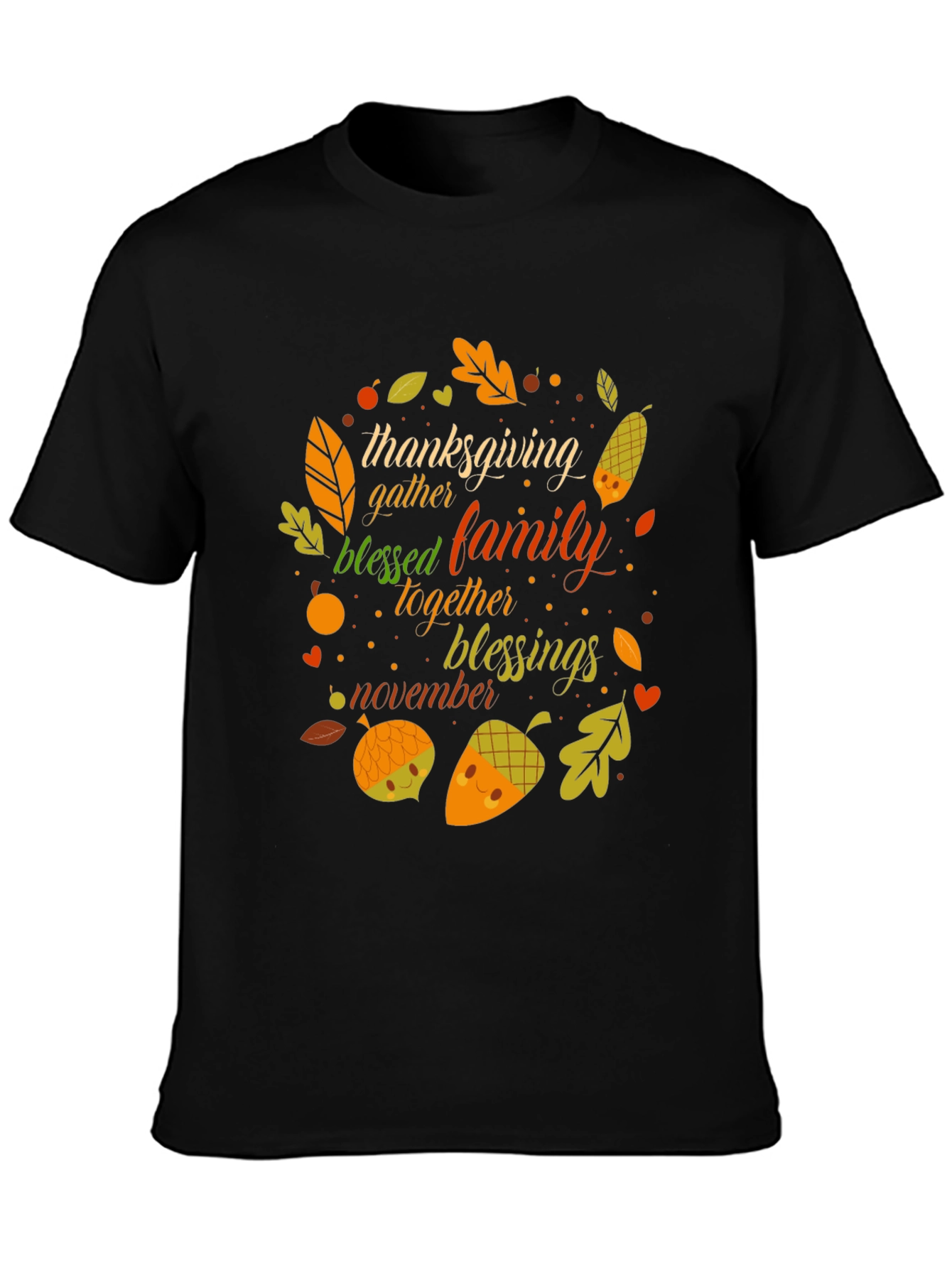 Thanksgiving Family Blessings T-Shirt