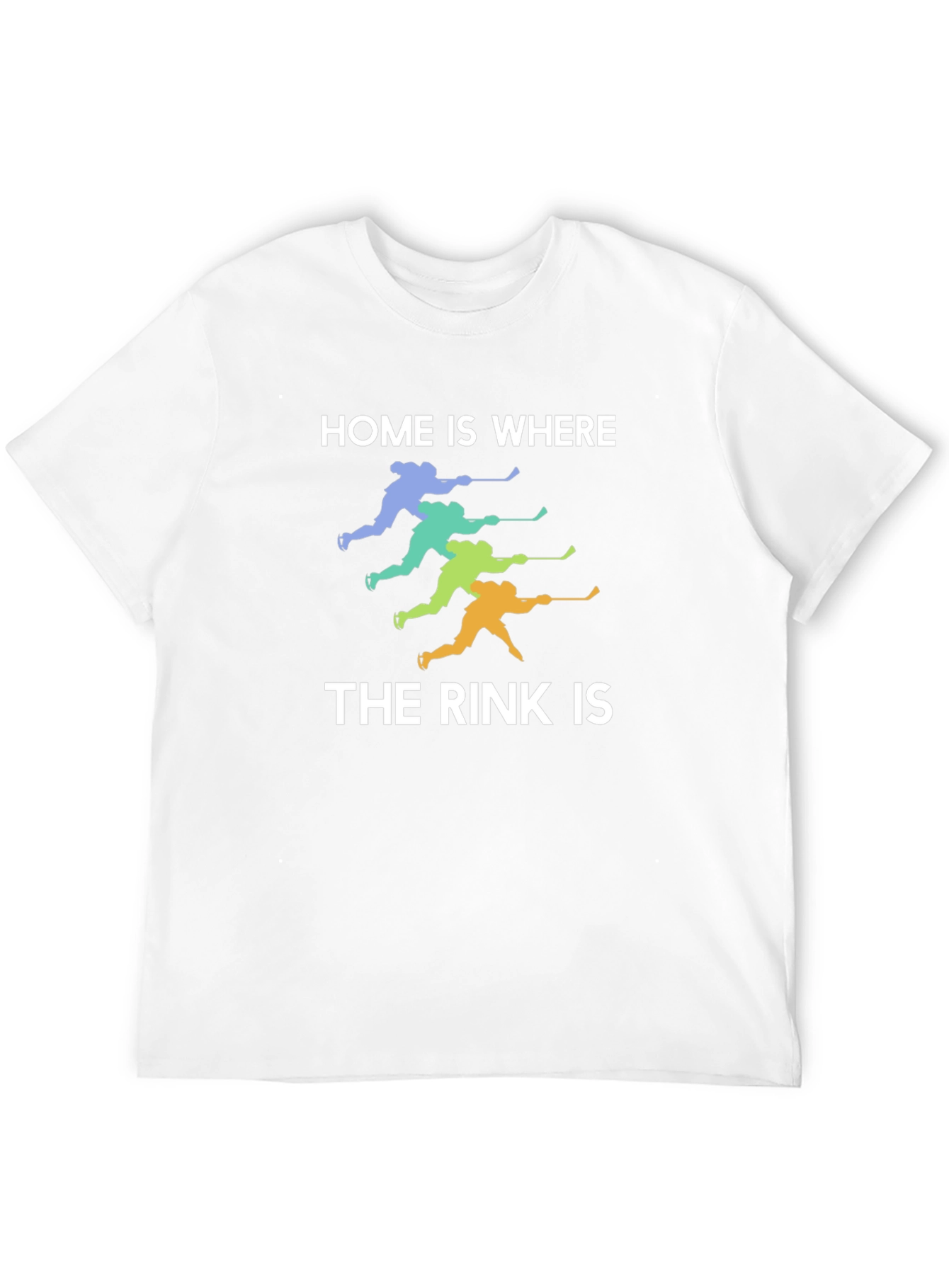 Hockey Rink Tee: Home is Where the Rink Is