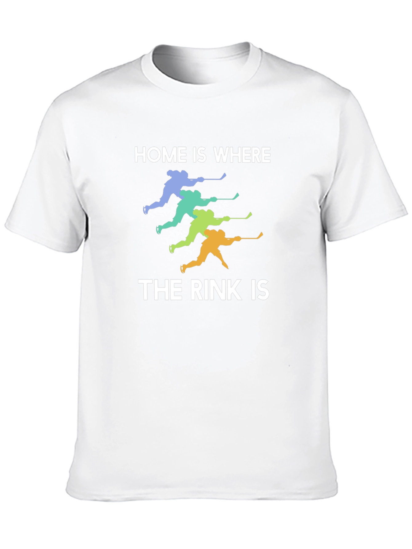 Hockey Rink Tee: Home is Where the Rink Is