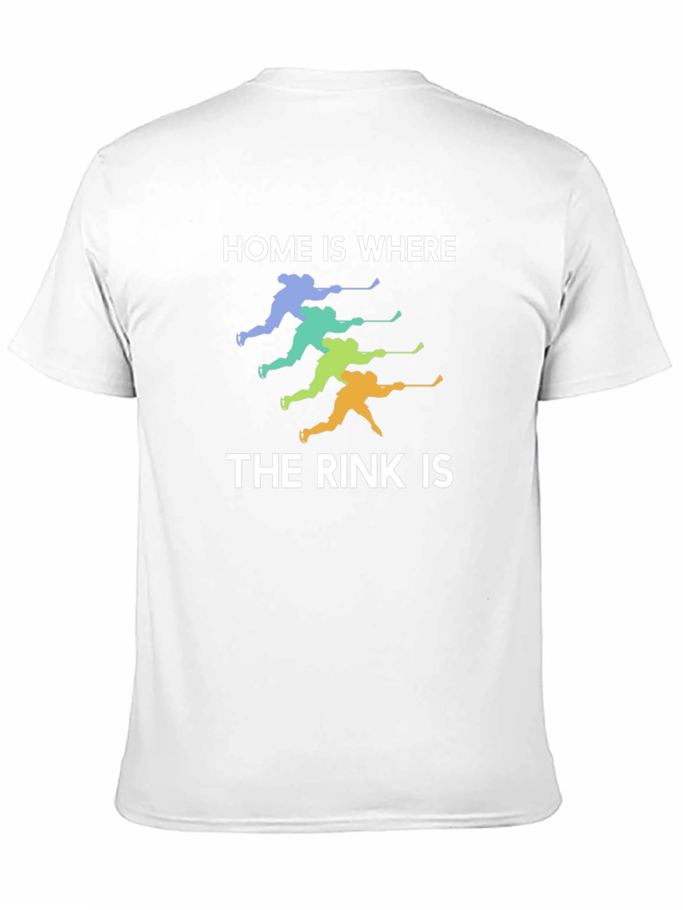 Hockey Rink Tee: Home is Where the Rink Is