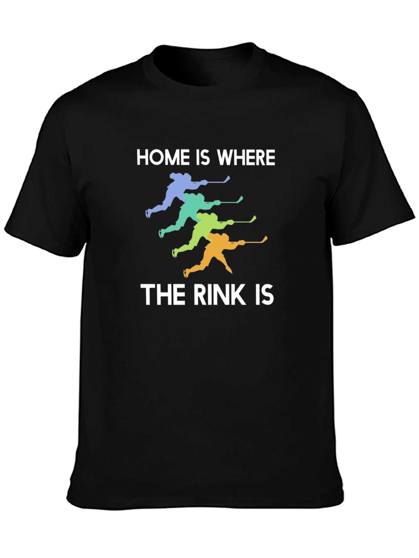 Hockey Rink Tee: Home is Where the Rink Is