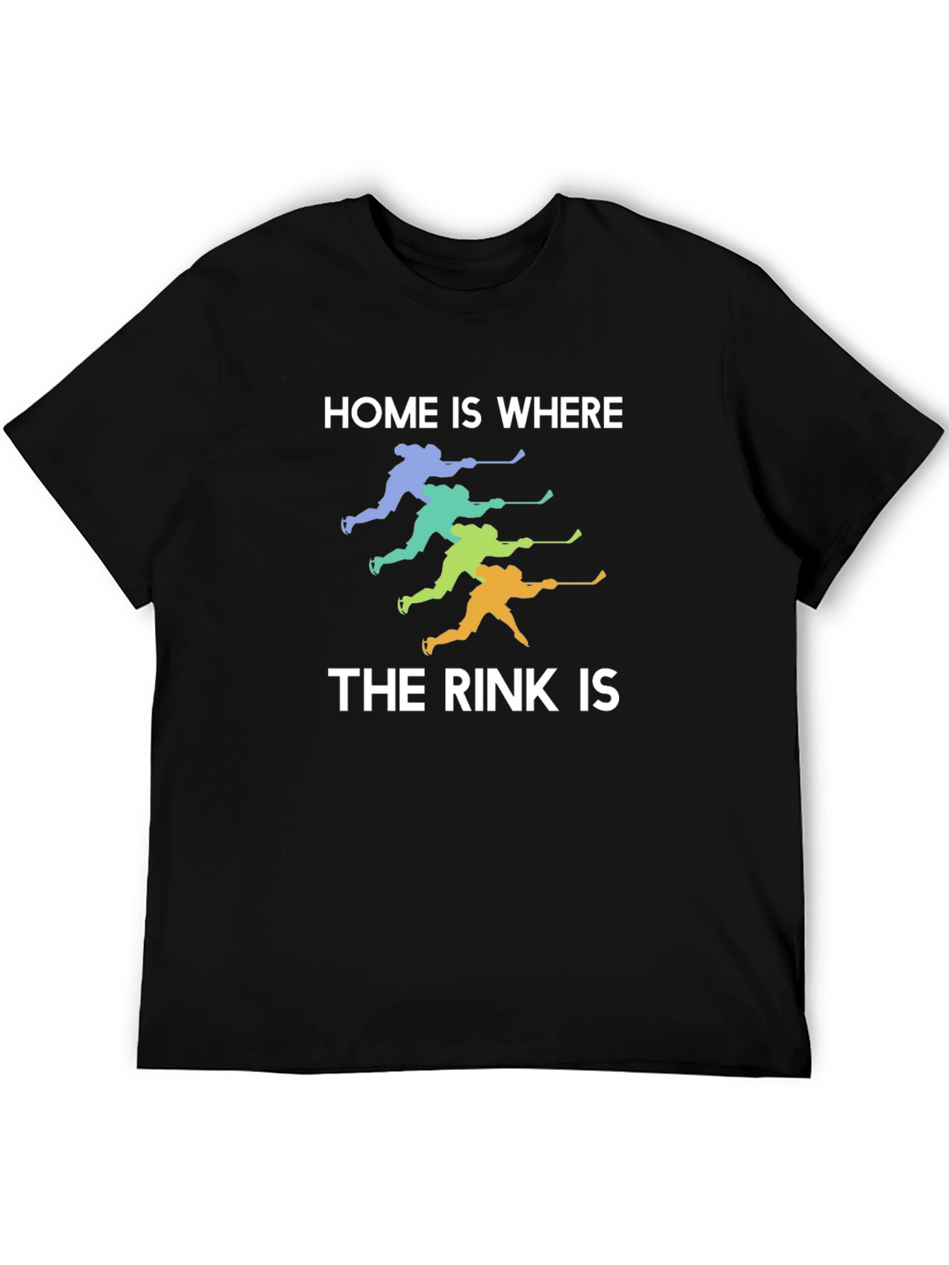 Hockey Rink Tee: Home is Where the Rink Is