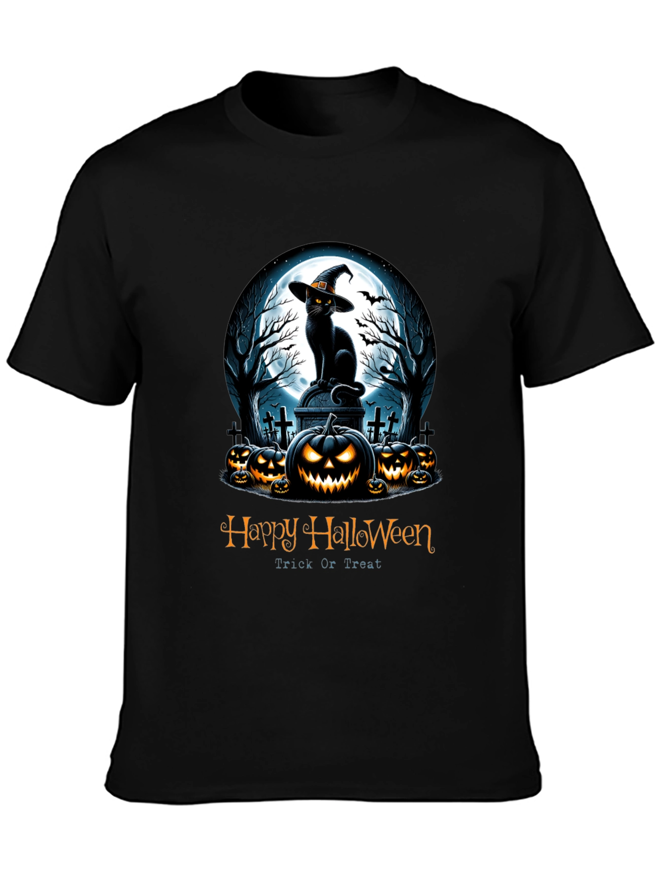 Halloween Cat T-Shirt