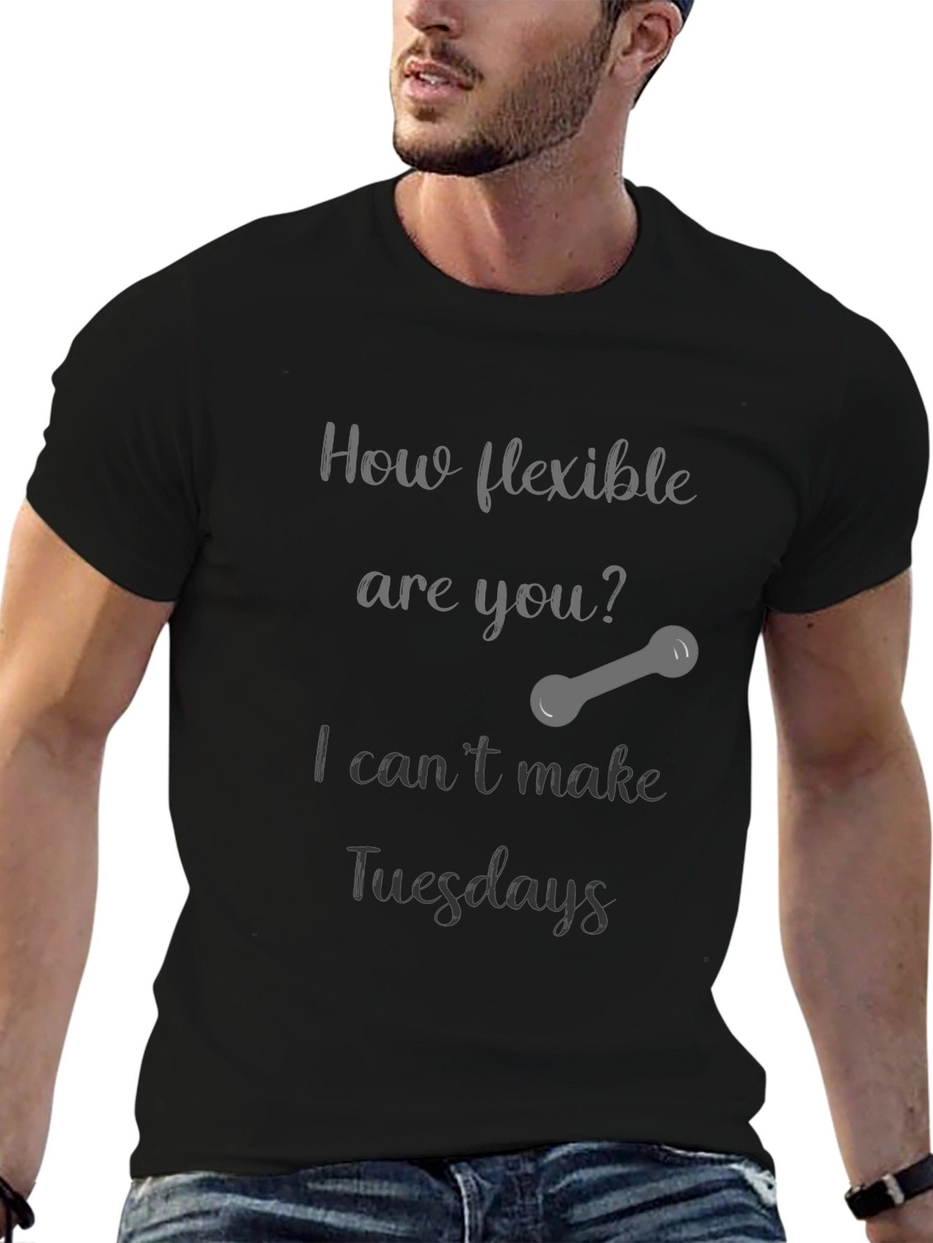 Funny Workout T-Shirt - How Flexible Are You?