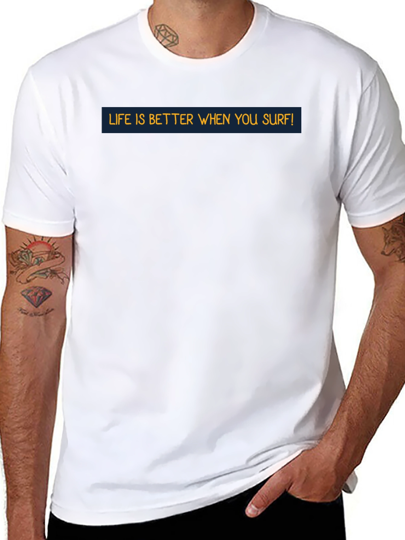 Life is Better When You Surf Graphic Tee