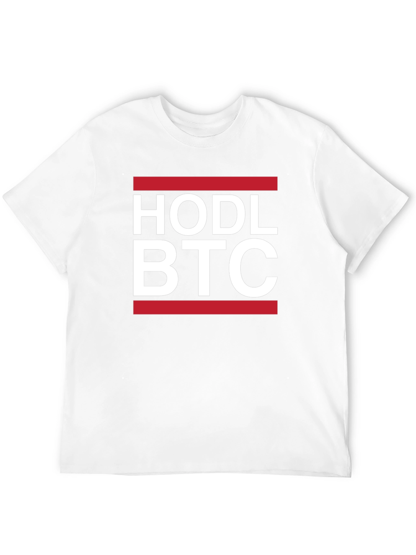 HODL BTC Crypto T-Shirt - Bitcoin Cryptocurrency Tee