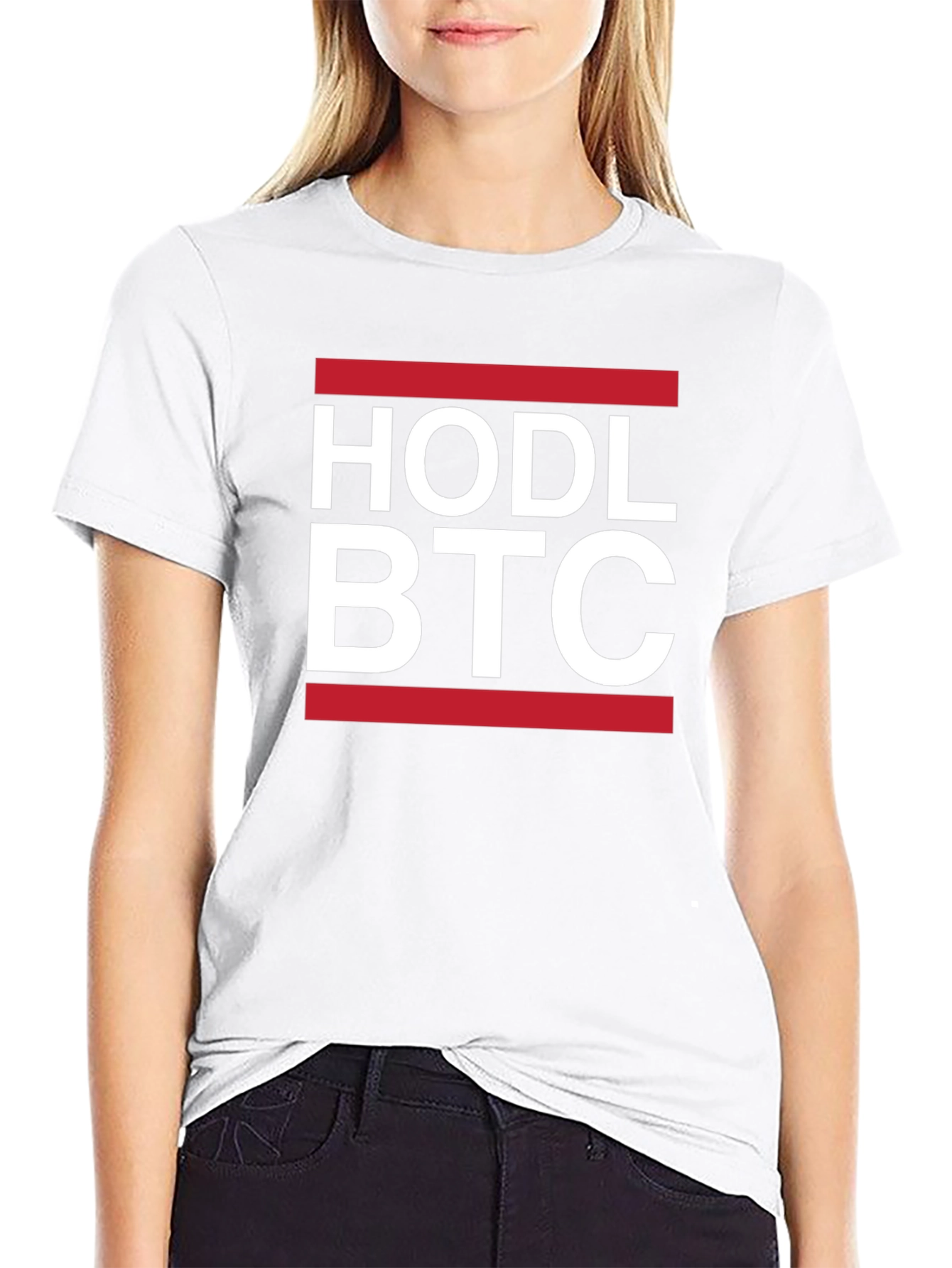HODL BTC Crypto T-Shirt - Bitcoin Cryptocurrency Tee