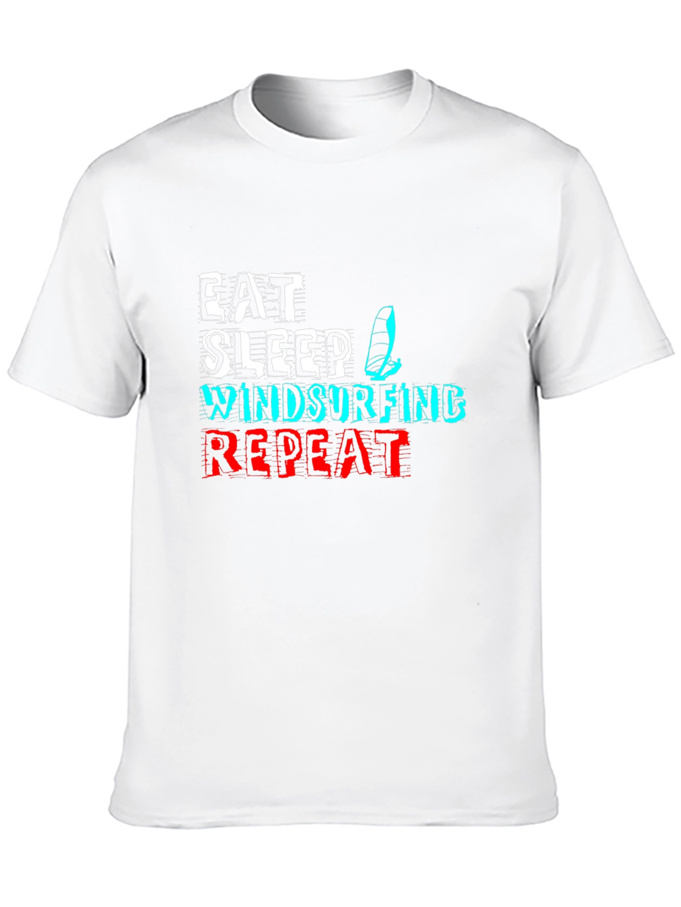 Eat Sleep Windsurfing Repeat T-Shirt