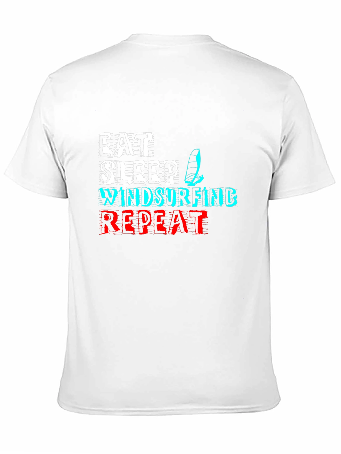 Eat Sleep Windsurfing Repeat T-Shirt