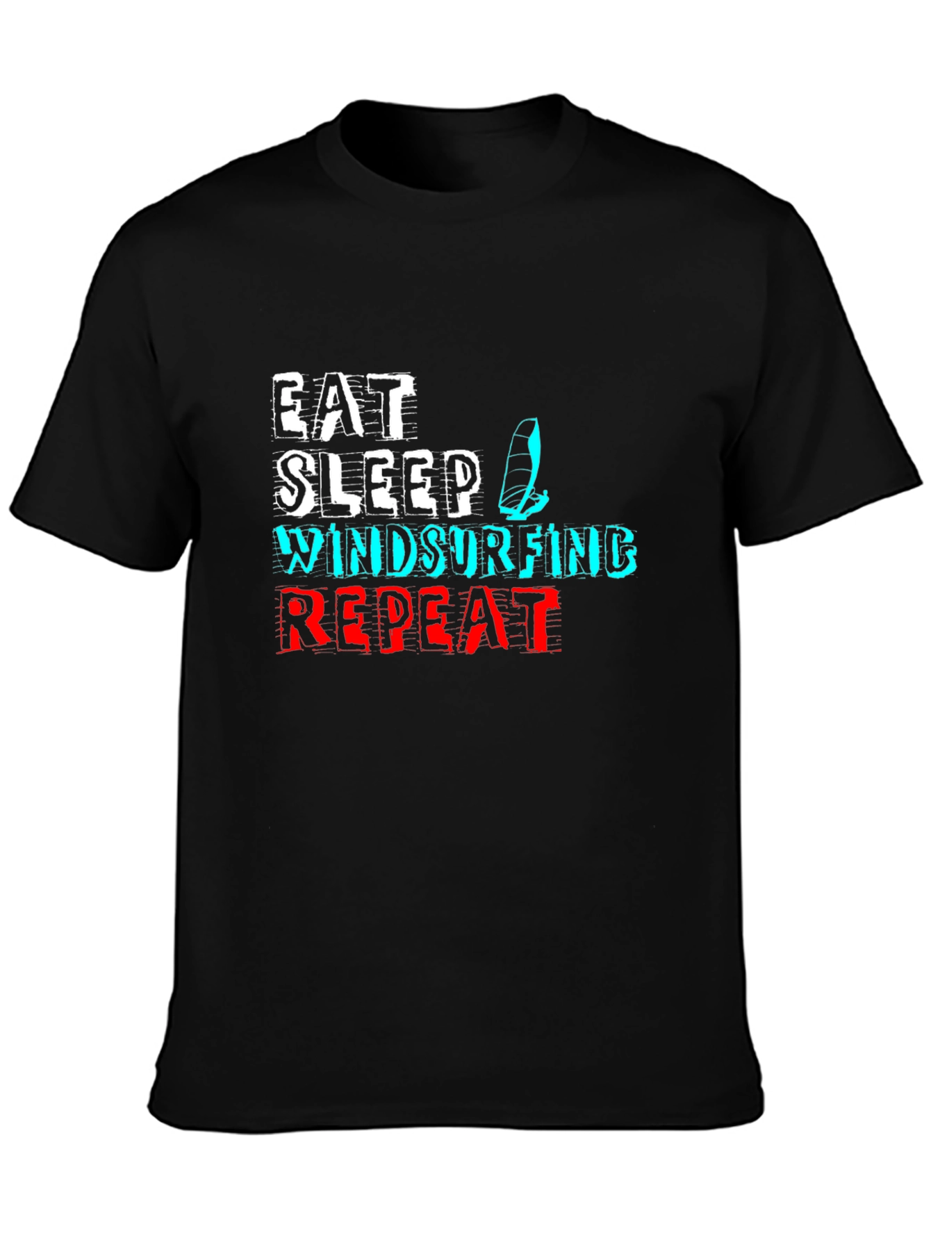 Eat Sleep Windsurfing Repeat T-Shirt