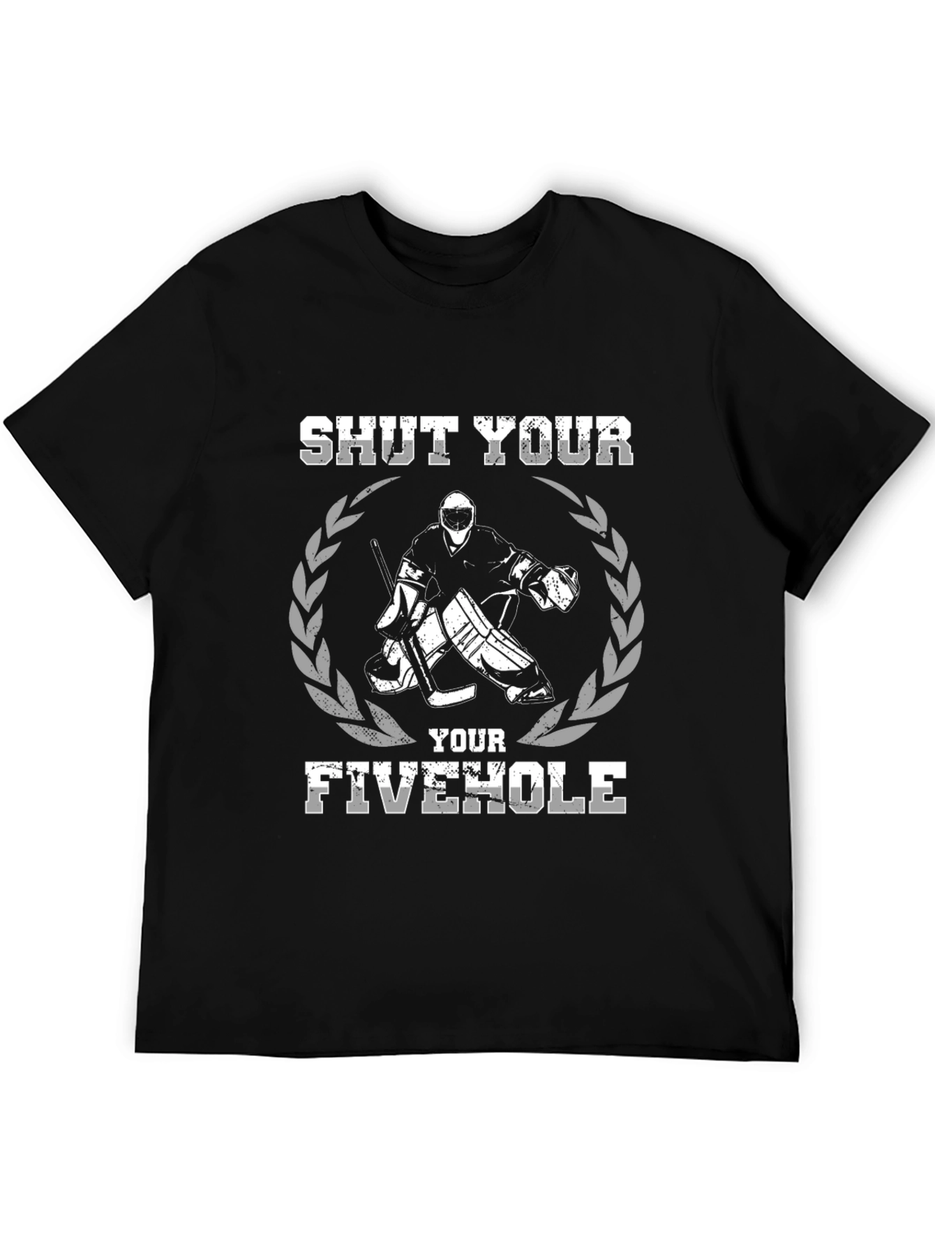 Shut Your Fivehole Hockey Graphic Tee