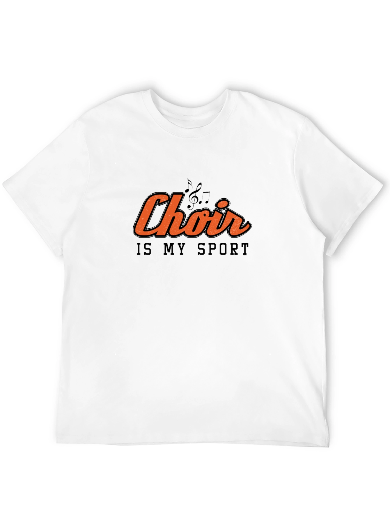 Choir is My Sport Black T-Shirt
