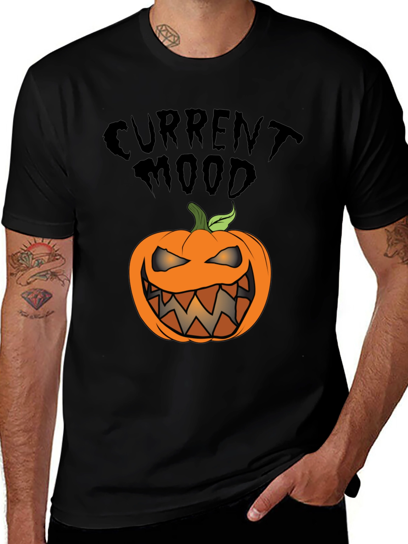 Current Mood Jack-o-Lantern Tee