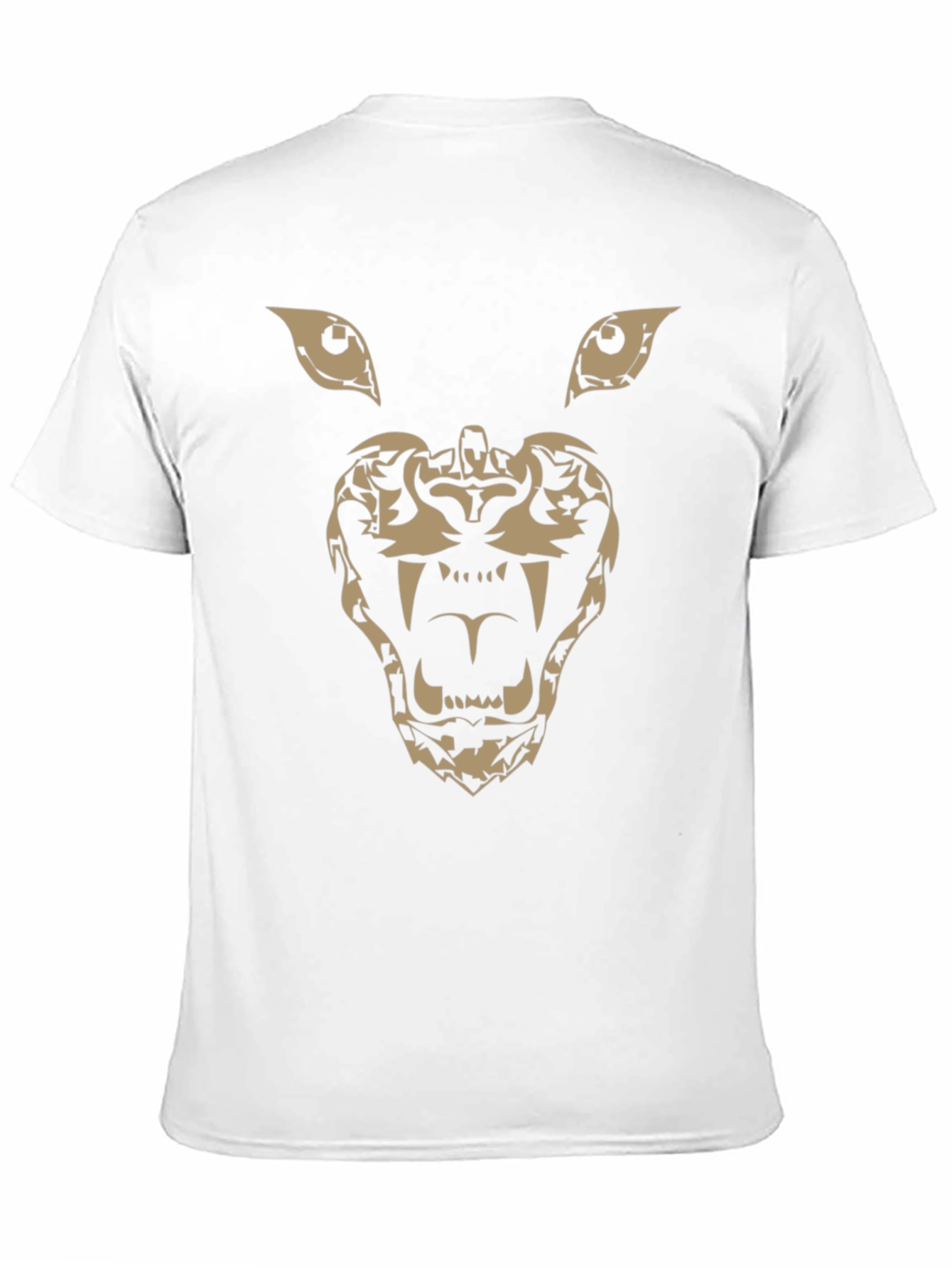 Tribal Lion Graphic Black T-Shirt