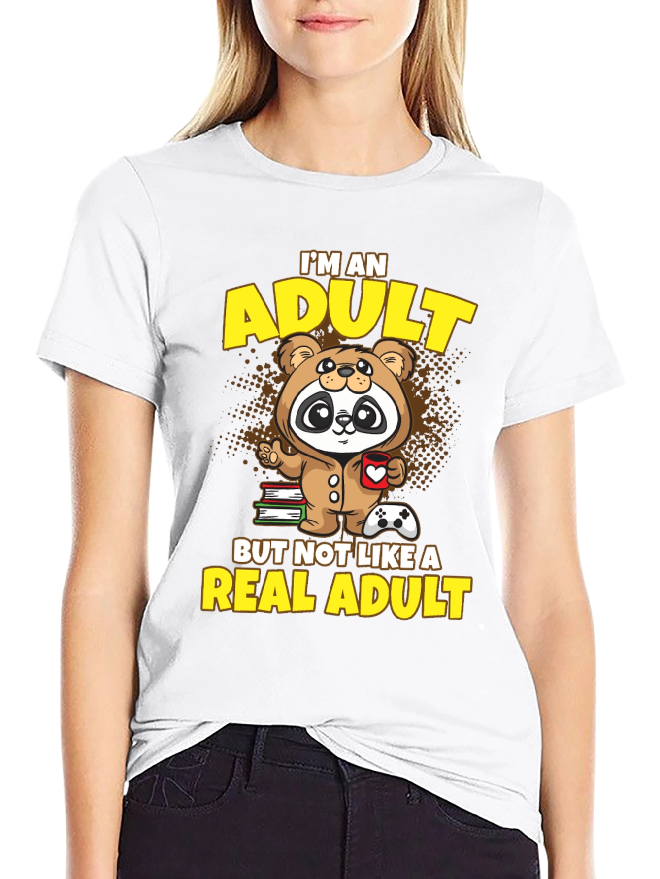 Im an Adult Funny Panda T-Shirt