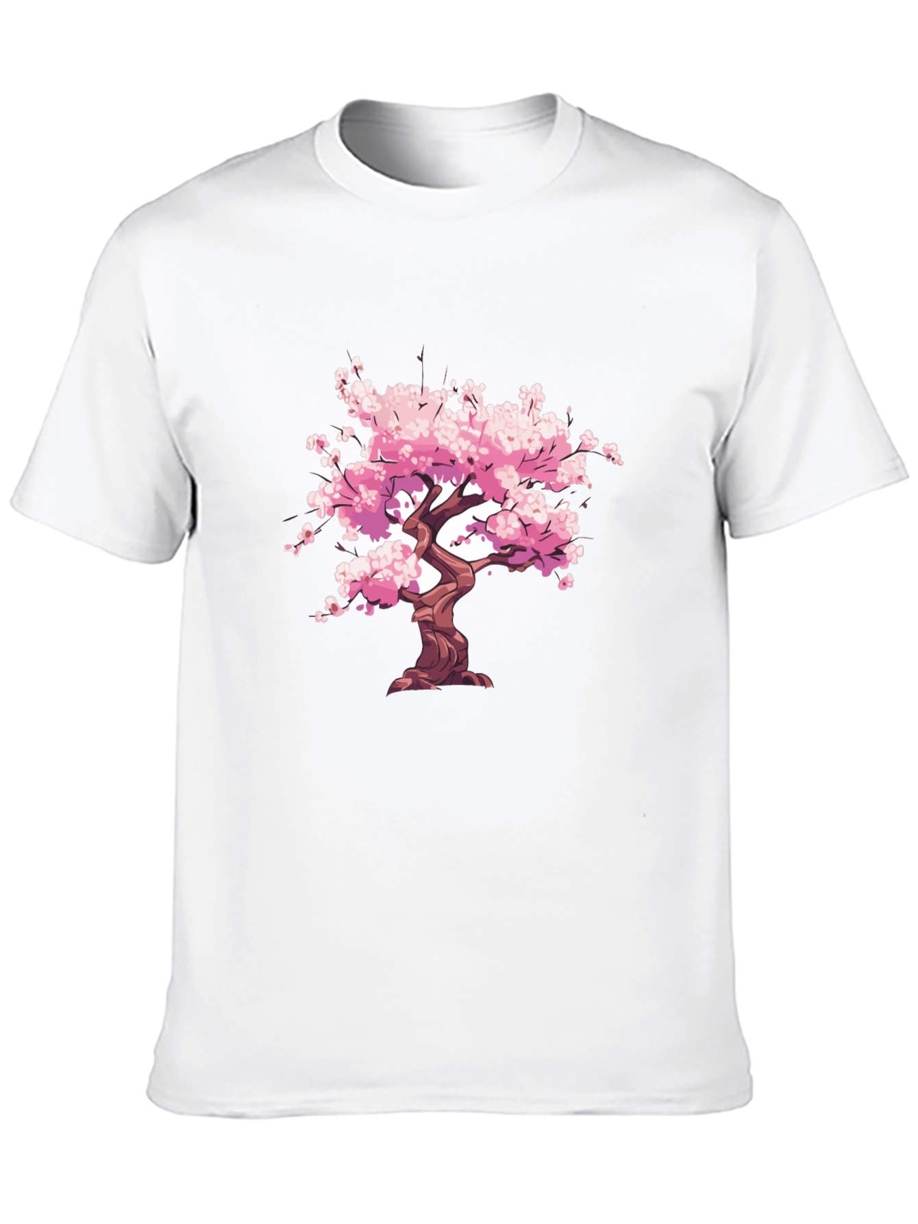 Sakura Tree Black T-Shirt