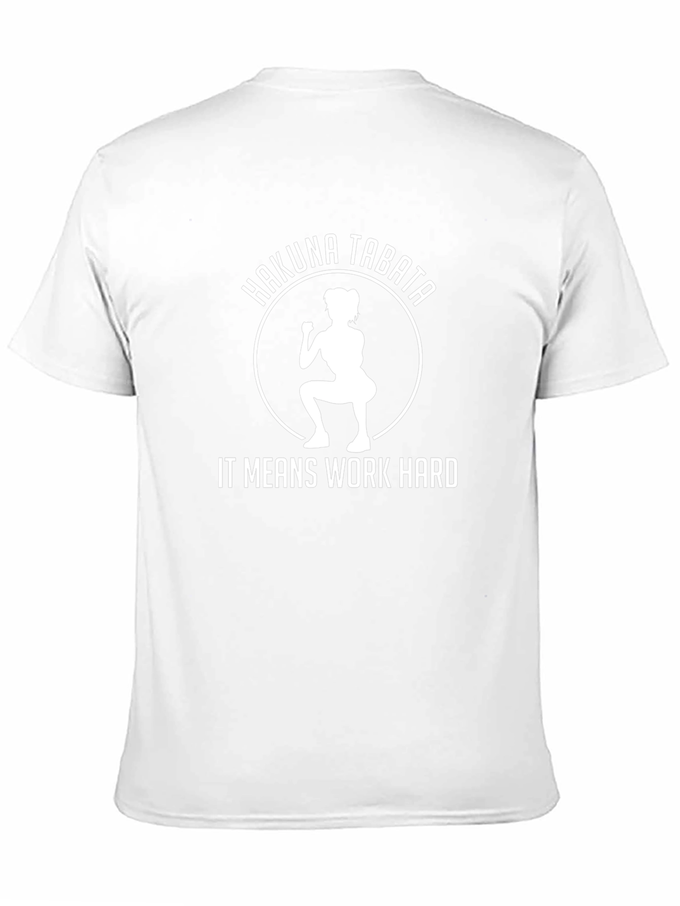 Hakuna Tabata Mens Black Graphic T-Shirt