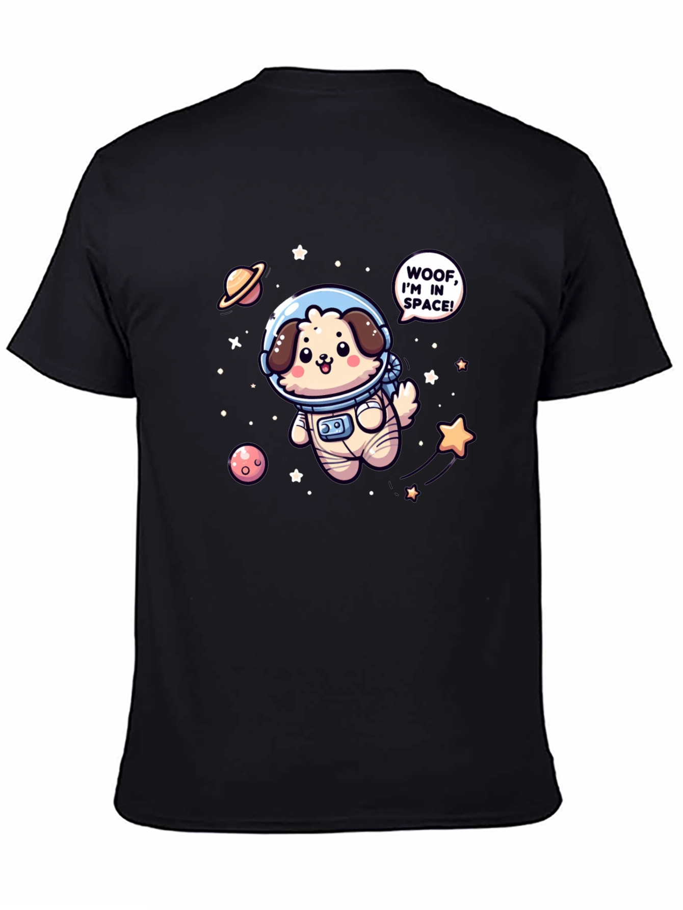 Woof! Im in Space T-Shirt