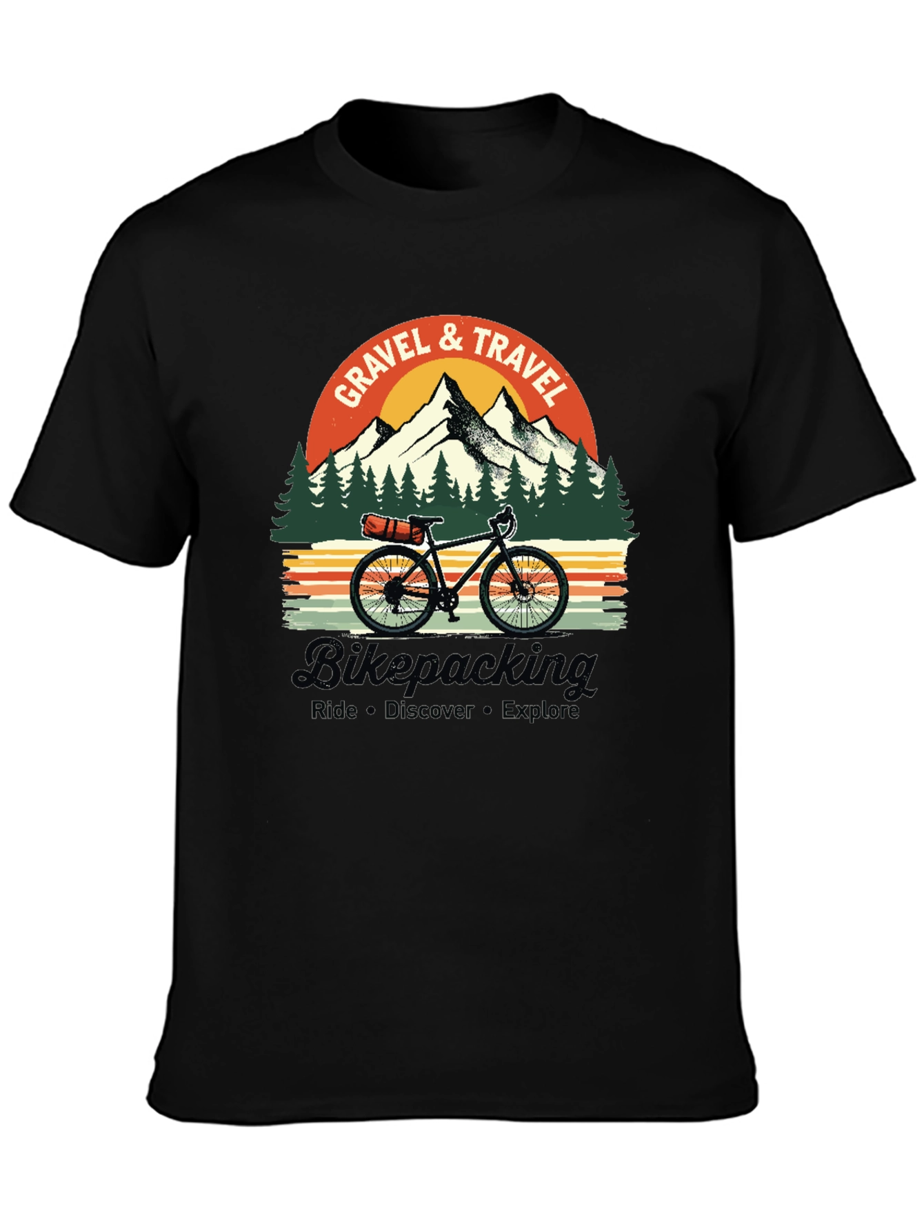 Gravel & Travel Bikepacking T-Shirt