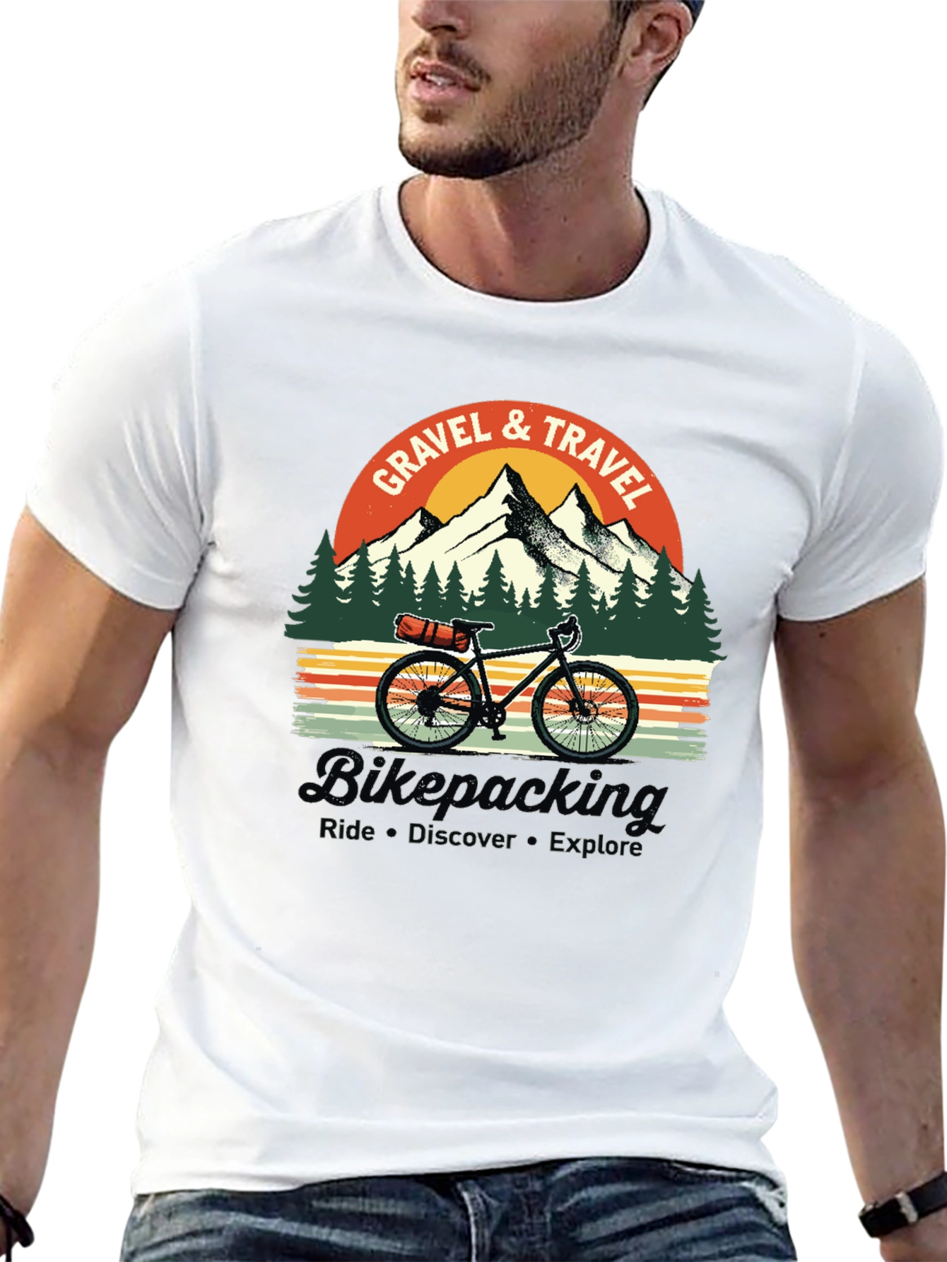 Gravel & Travel Bikepacking T-Shirt