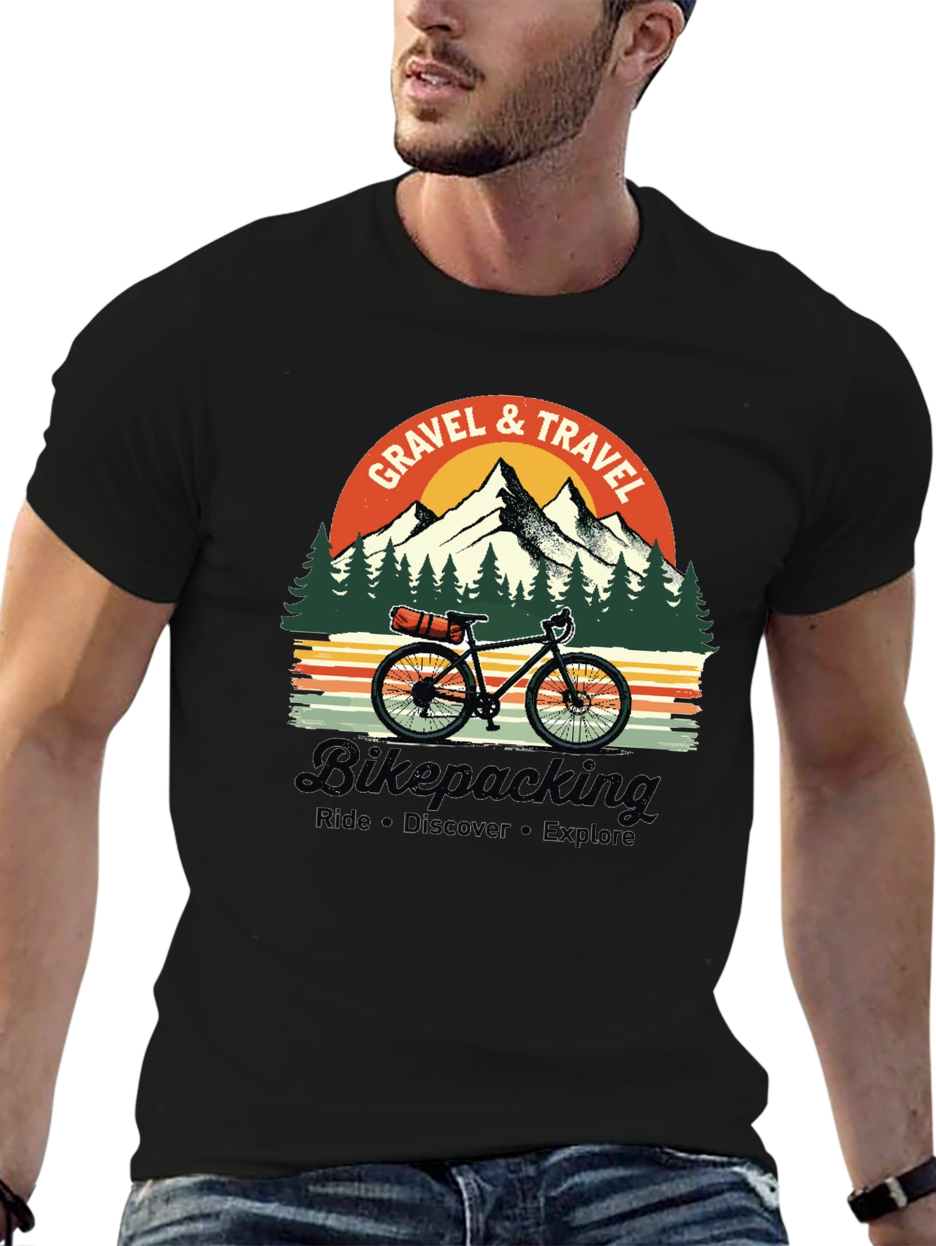 Gravel & Travel Bikepacking T-Shirt