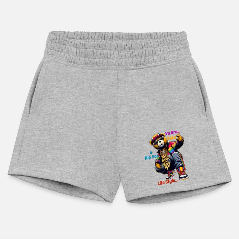 "Yo Bro! Take a HipHop Life Style" Cute Rap Bear 1