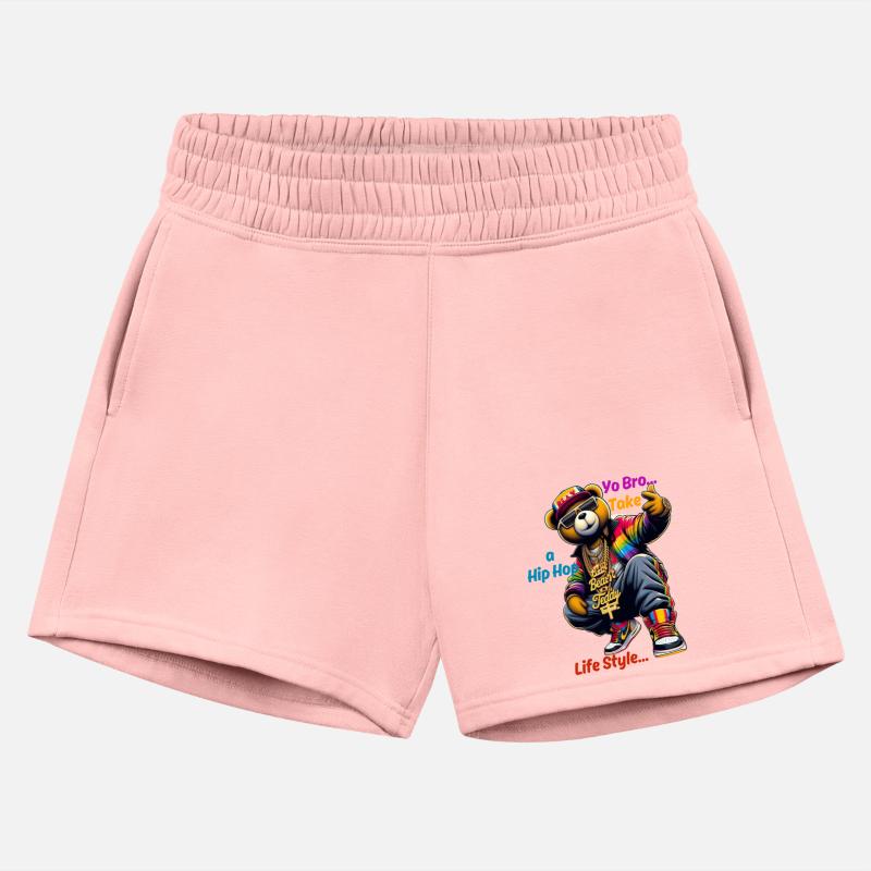 "Yo Bro! Take a HipHop Life Style" Cute Rap Bear 1