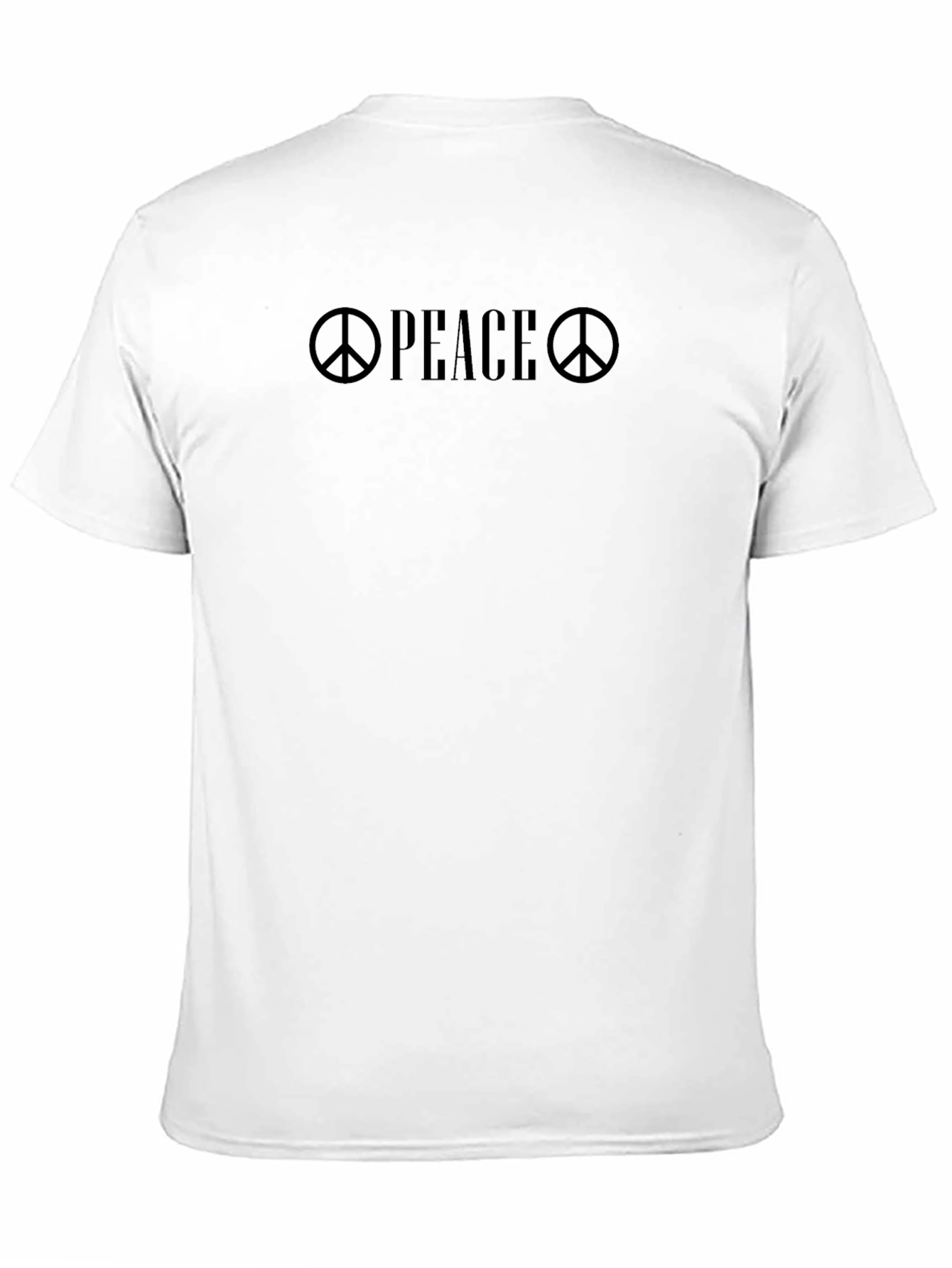 Peace Graphic Print T-Shirt - Stylish and Comfortable