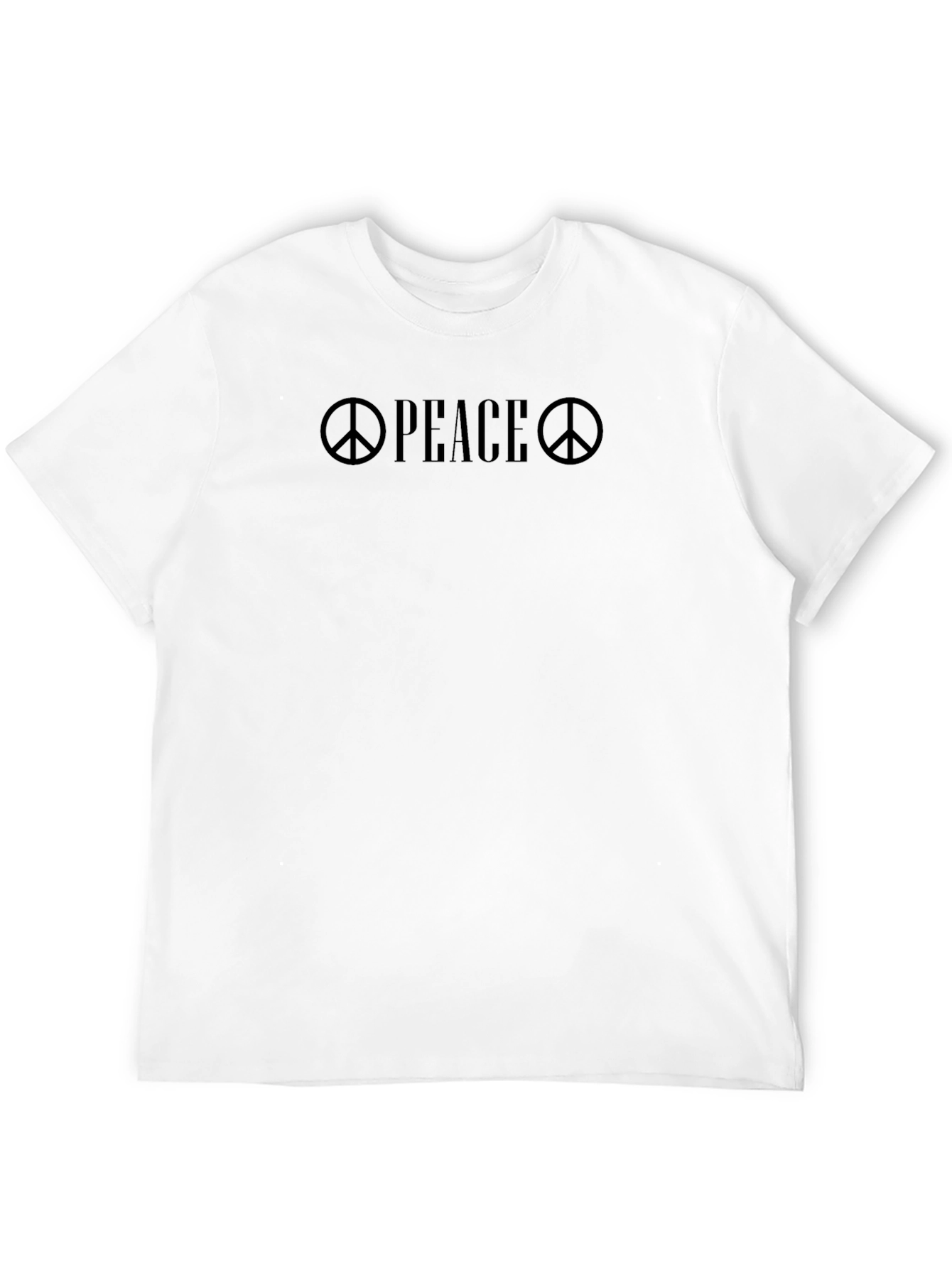 Peace Graphic Print T-Shirt - Stylish and Comfortable