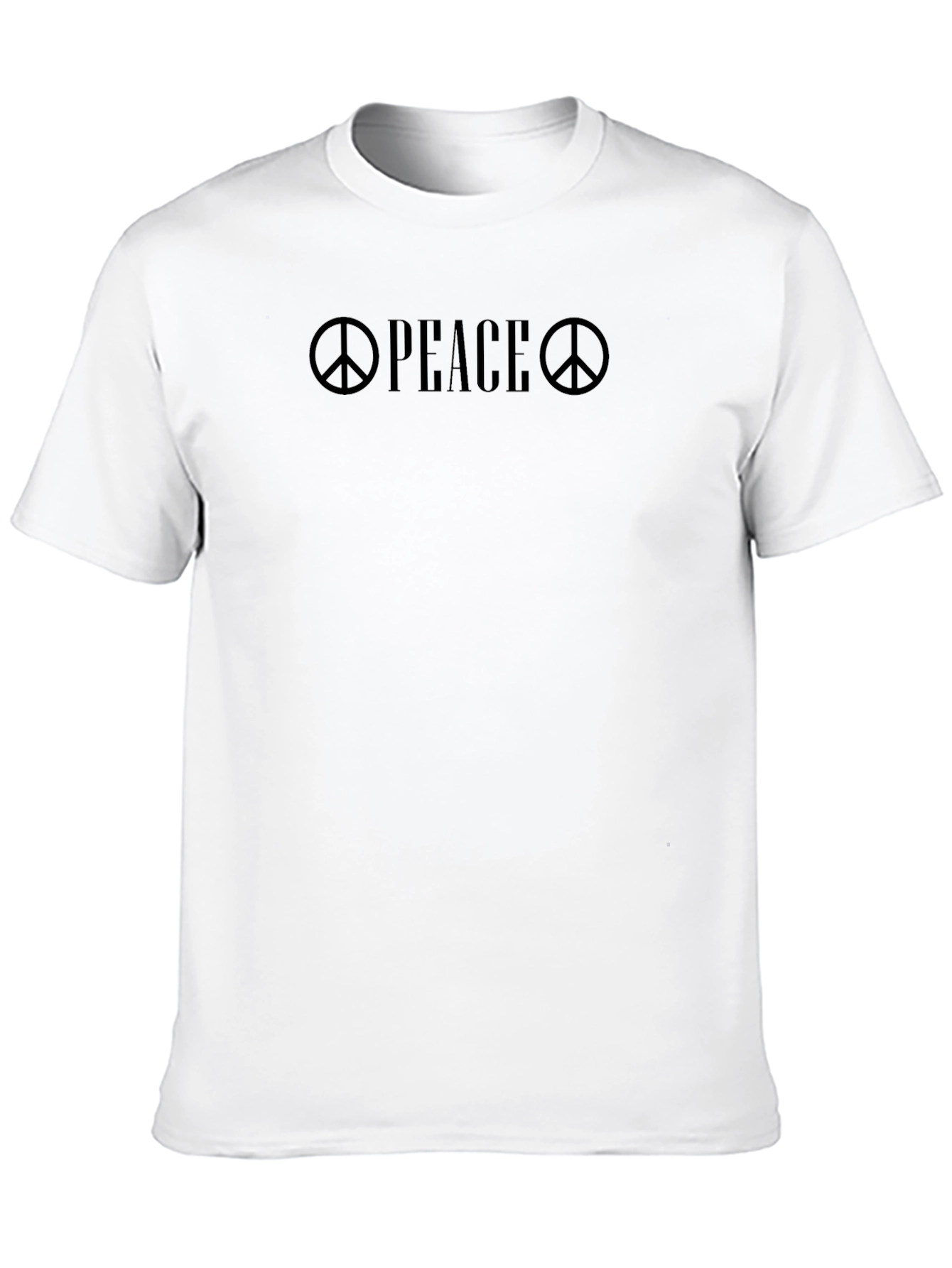 Peace Graphic Print T-Shirt - Stylish and Comfortable