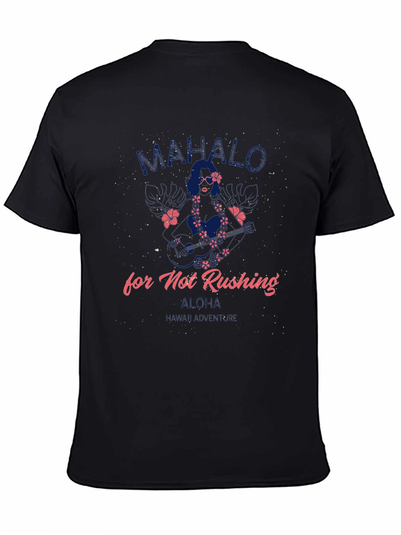 Mahalo Hula Girl Graphic Tee