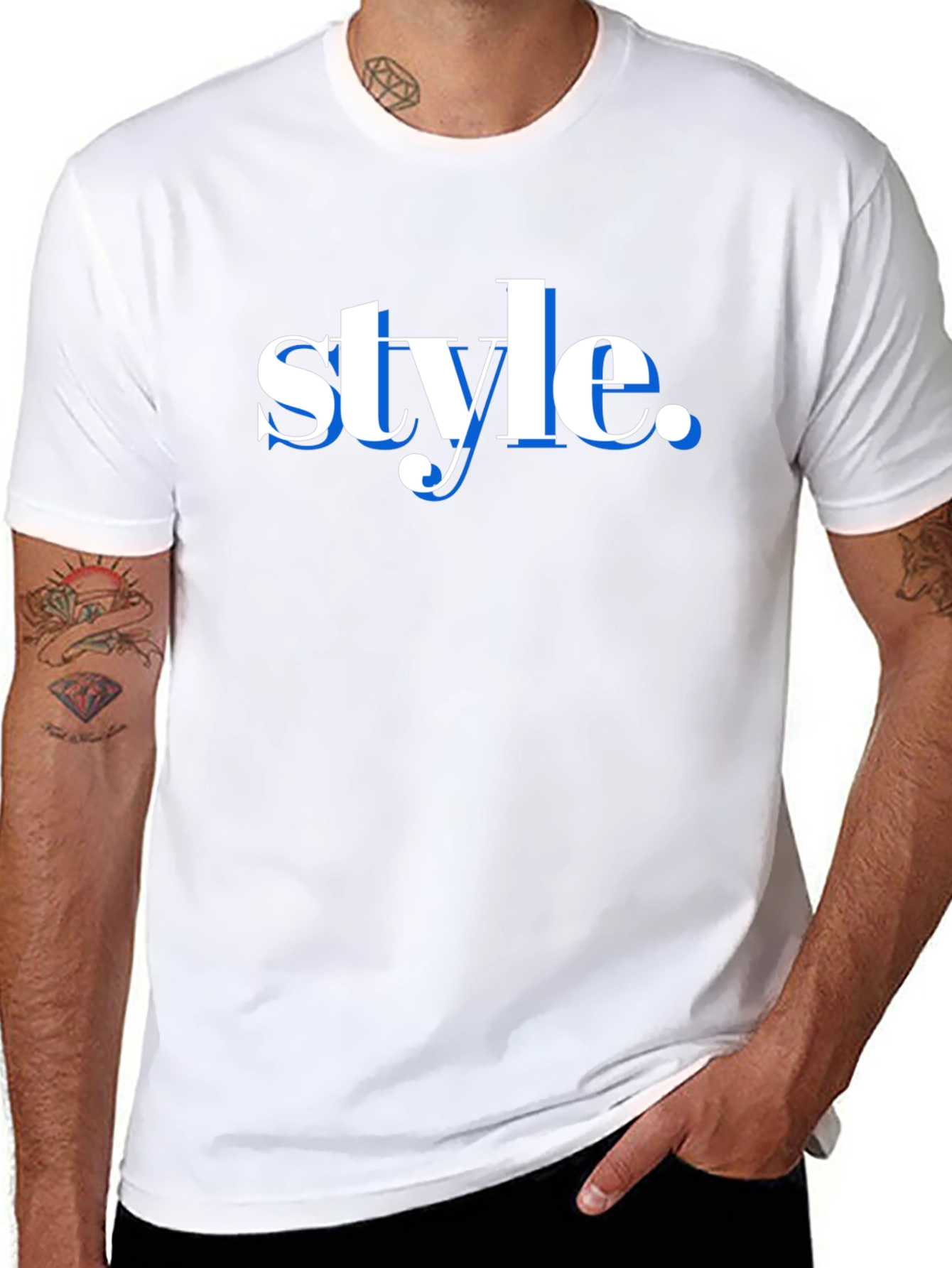 Stylish Black T-Shirt - Style Graphic Tee
