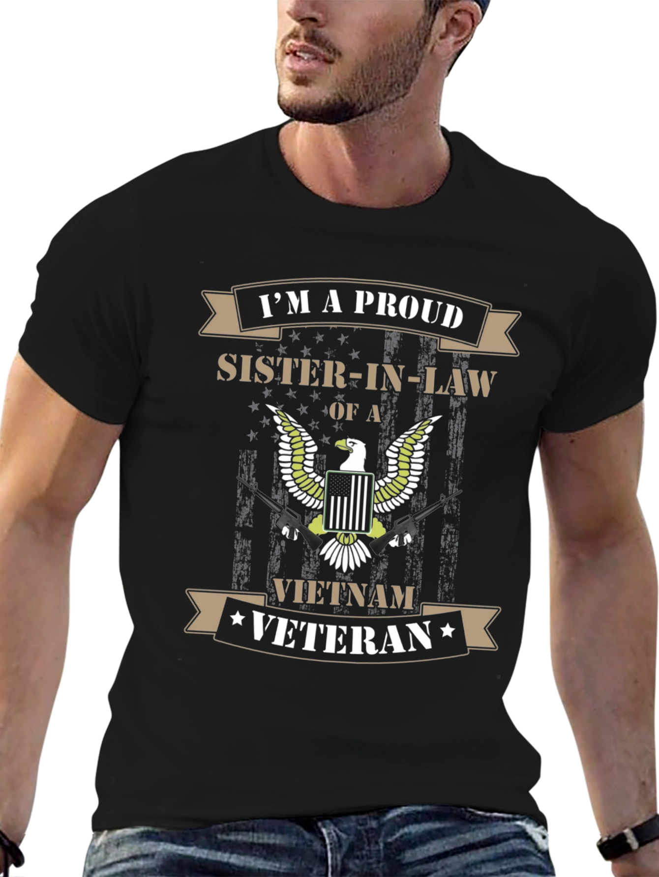 Proud Sister-in-Law Vietnam Veteran T-Shirt