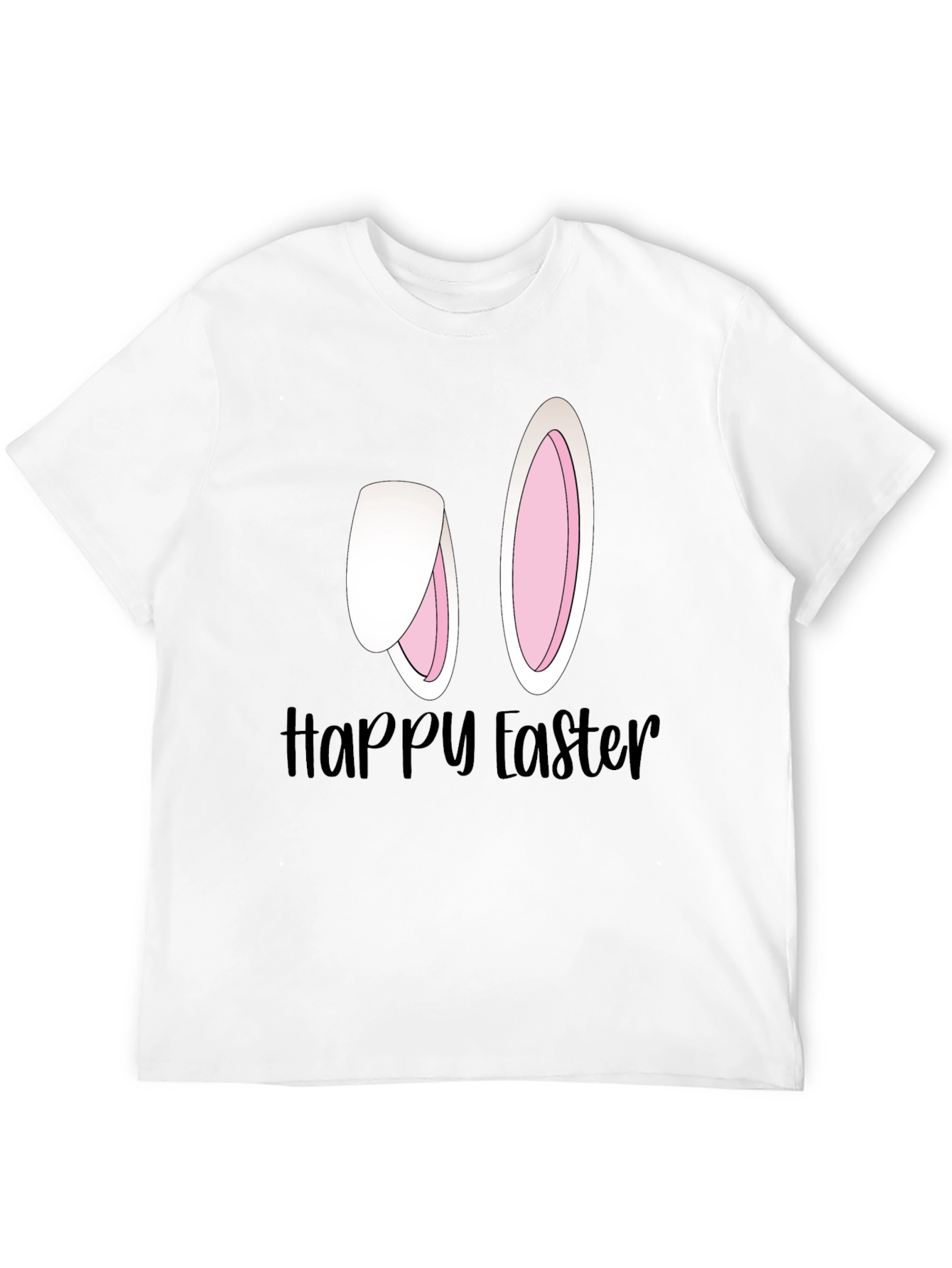 Happy Easter Bunny Ears Graphic Tee