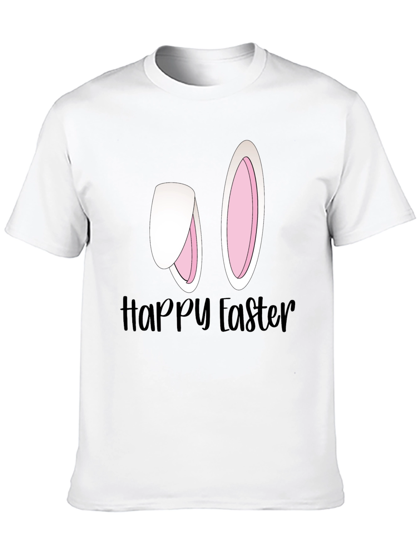 Happy Easter Bunny Ears Graphic Tee