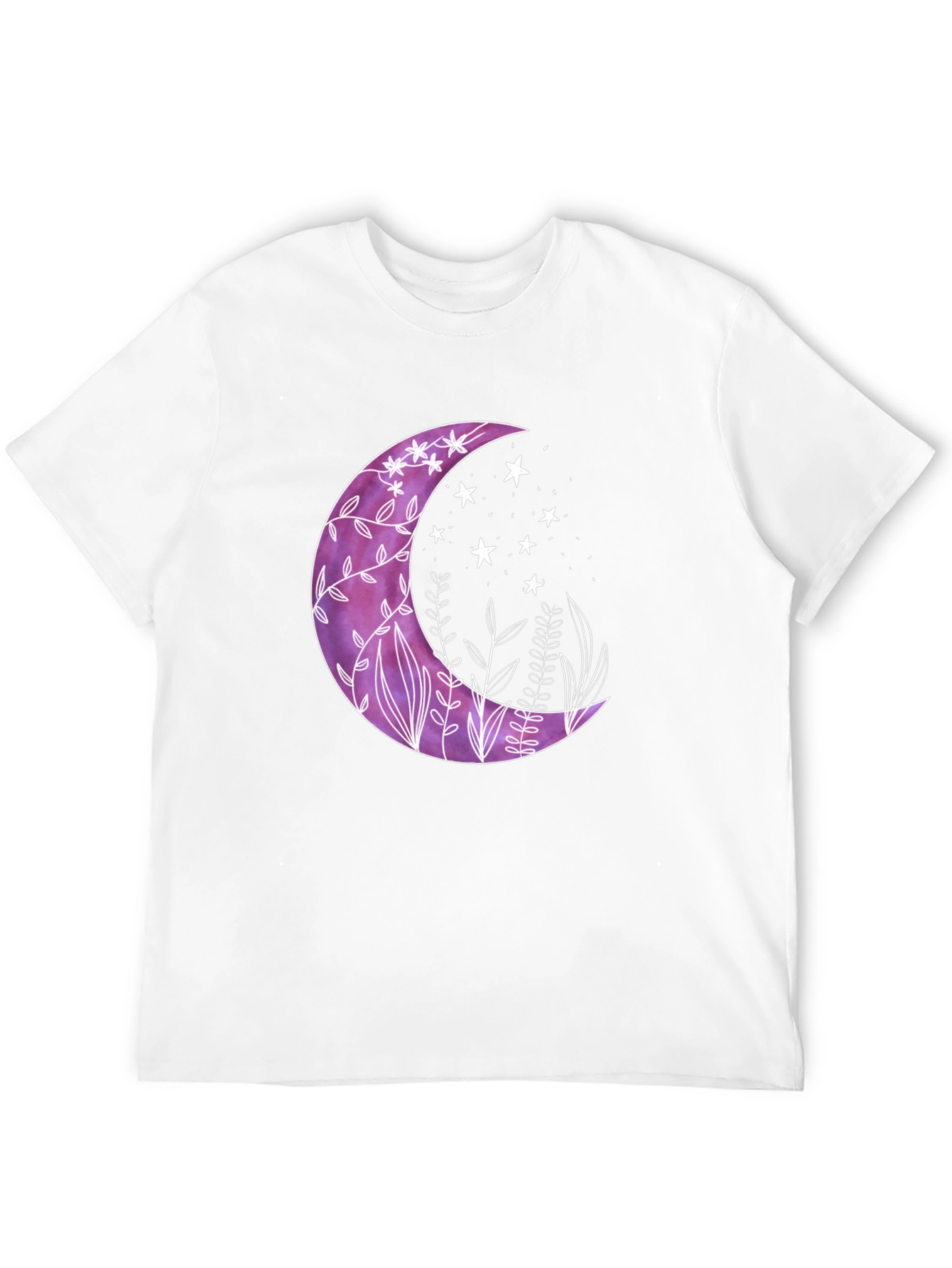 Purple Moon & Stars Graphic Tee