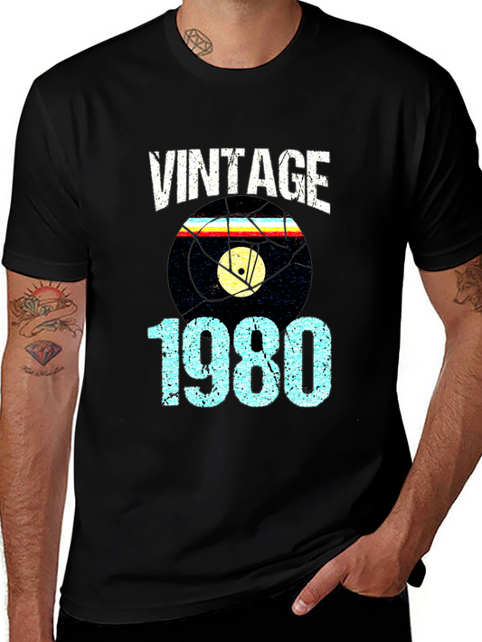 Vintage 1980 Record T-Shirt