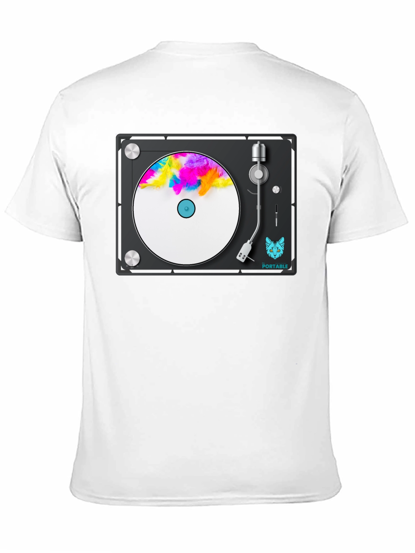 Cool Turntable Graphic T-Shirt
