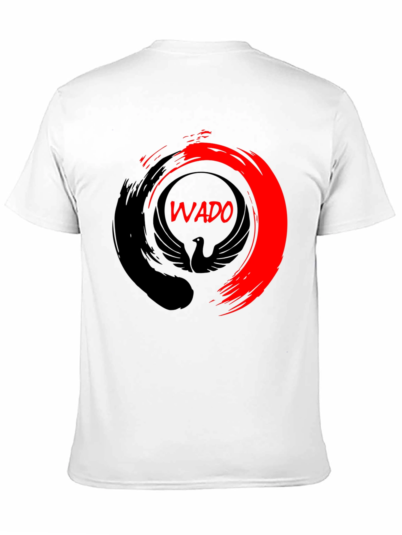 Wado Phoenix Graphic Tee - Stylish Black T-Shirt